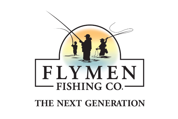 Flymen Fishing Company official logo with fly anglers and The Next Generation tagline