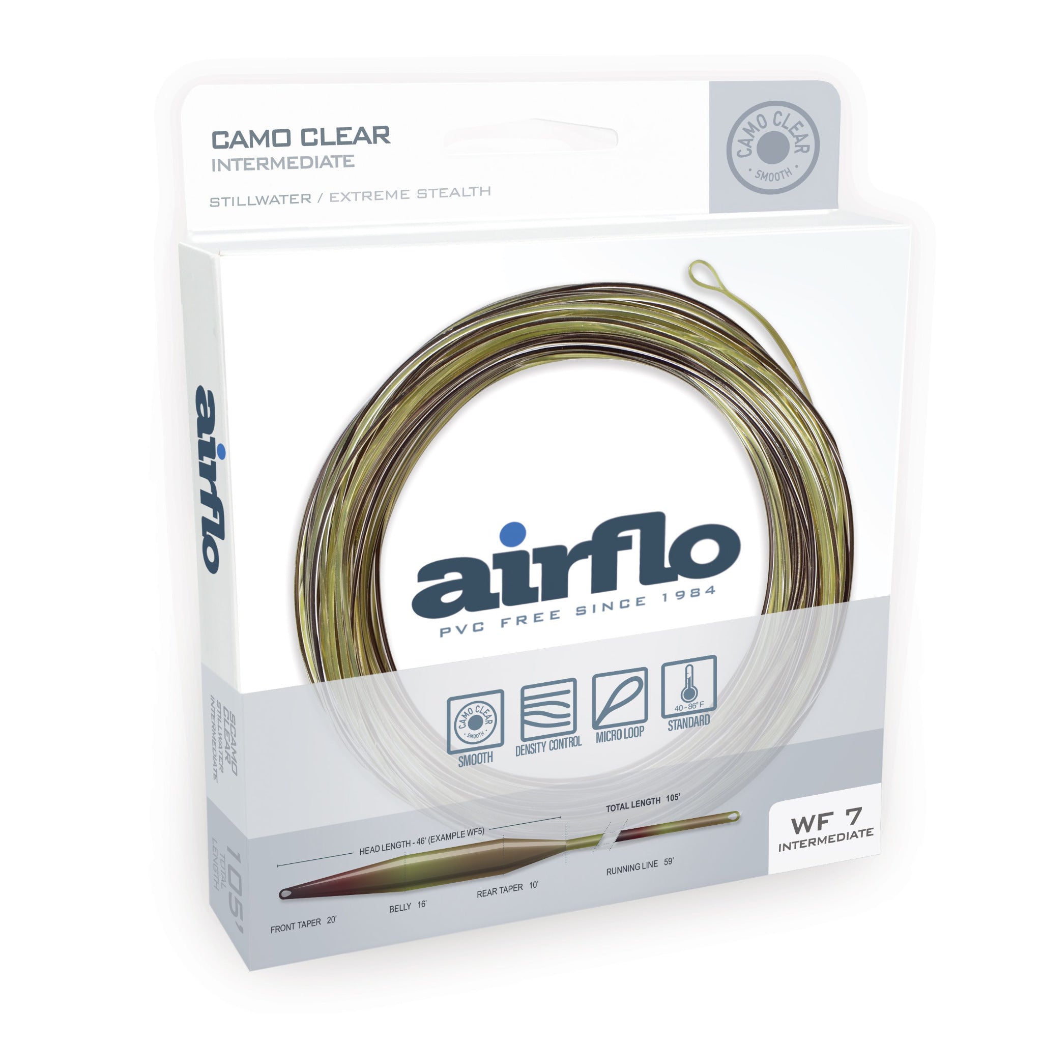 Airflo Clear Camo Intermediate fly line
