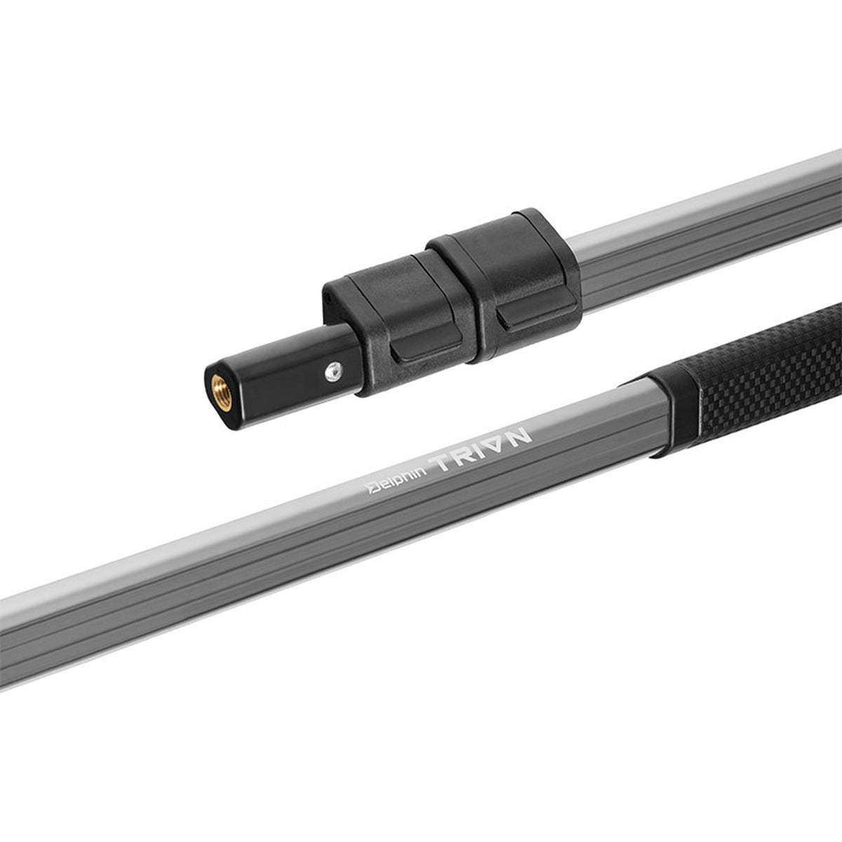 Delphin TRION telescopic landing net handle locking system detail