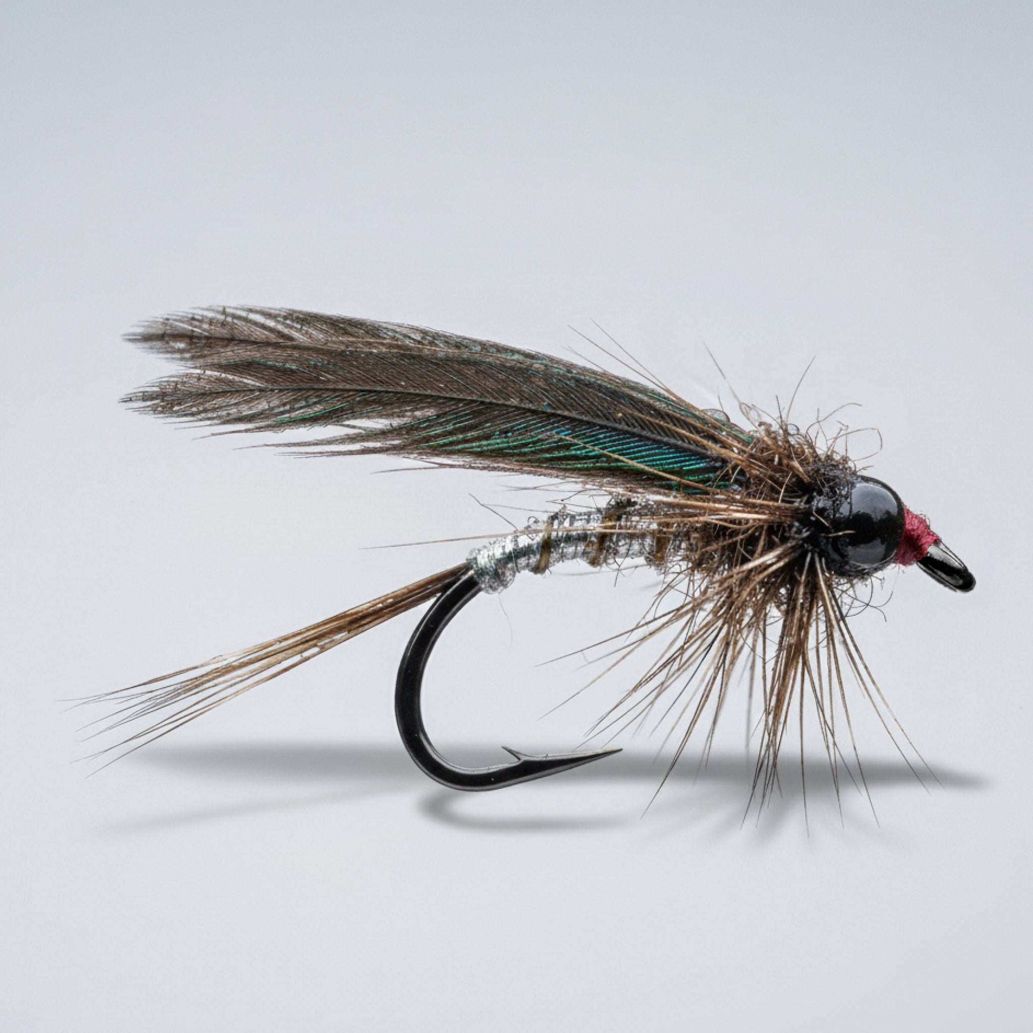 March Brown wet fly tied on a Gamakatsu F11 hook