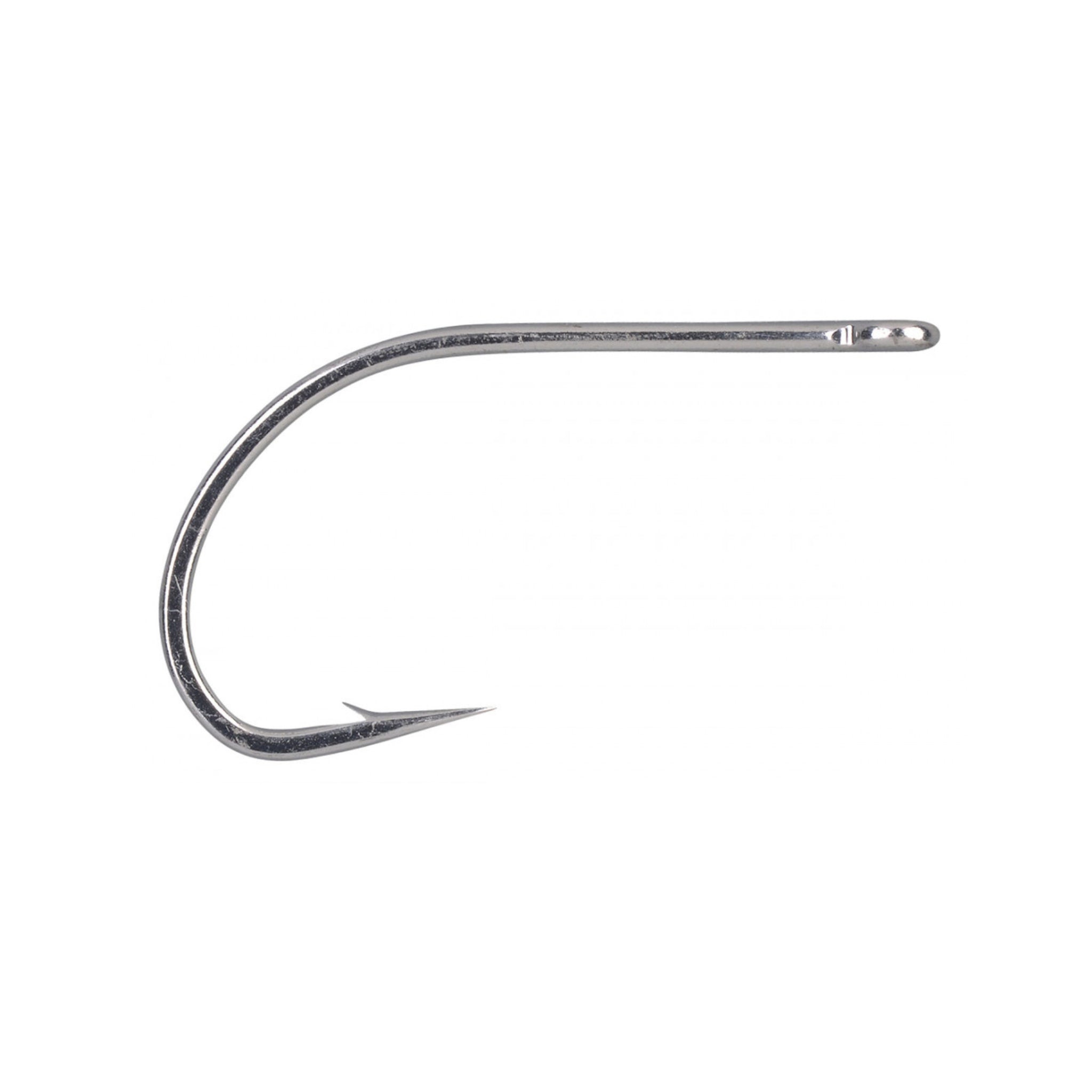 Gamakatsu SC15 fly tying hook with wide gape, black nickel finish