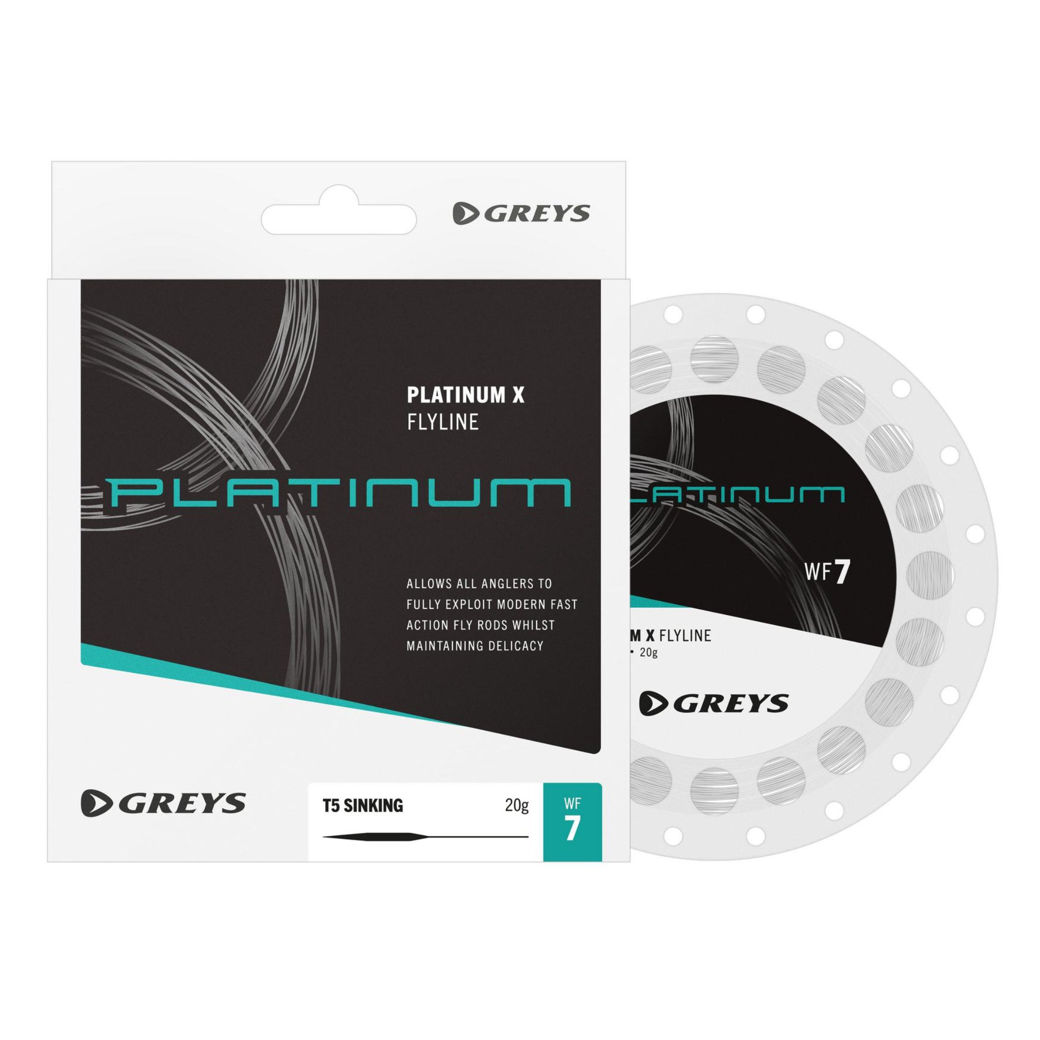 Fly line Greys Platinum X T5 Sink – sinking fly line S5