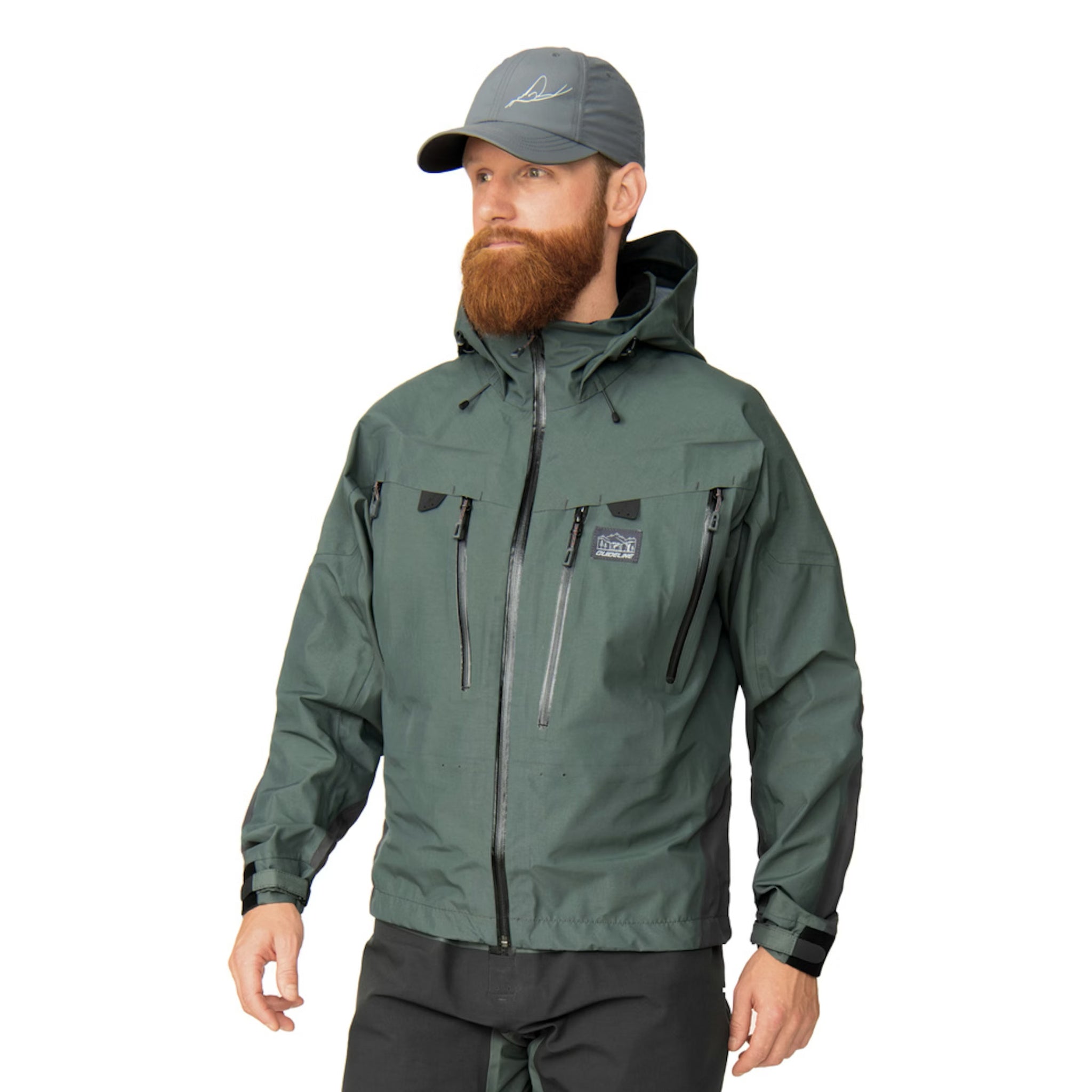 Guideline Alta NGx Sonic Jacket – predný pohľad na nepremokavú muškársku bundu