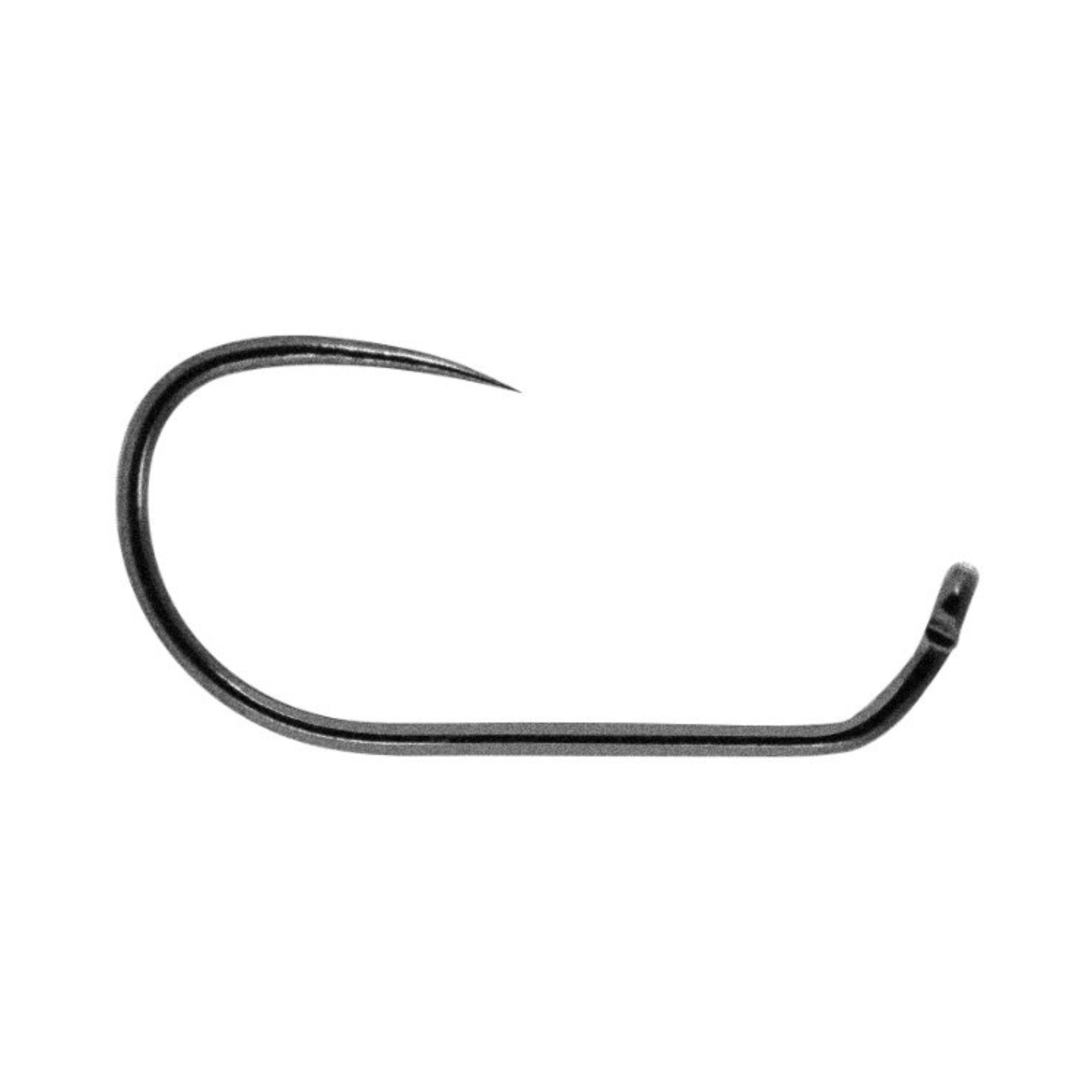 Hends BL164 barbless jig hook with Black Nickel finish