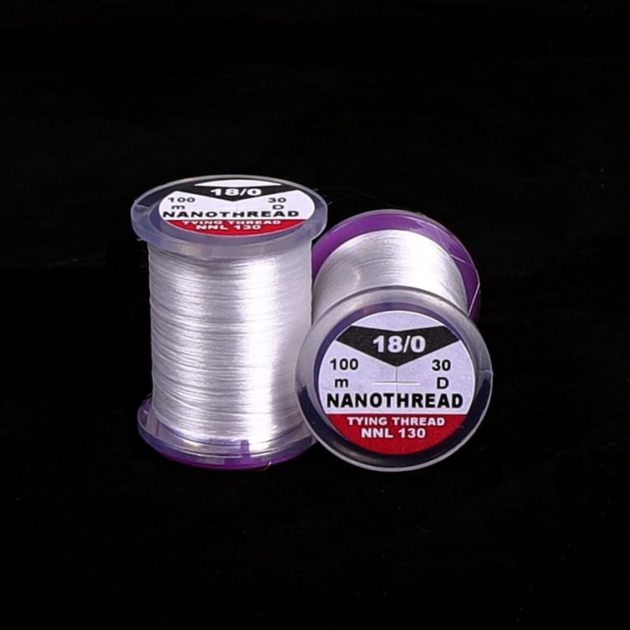 Hends Nanothread 30D – farba 130 Transparent, extra jemná viazacia niť 18/0