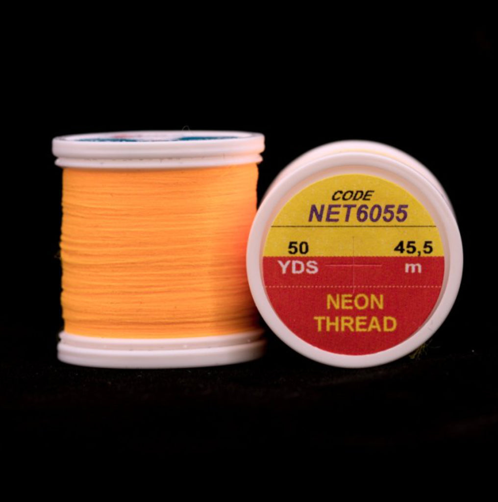 Hends UV Neon Thread – Orange syntetická UV viazacia niť na farebné efekty pri viazaní mušiek