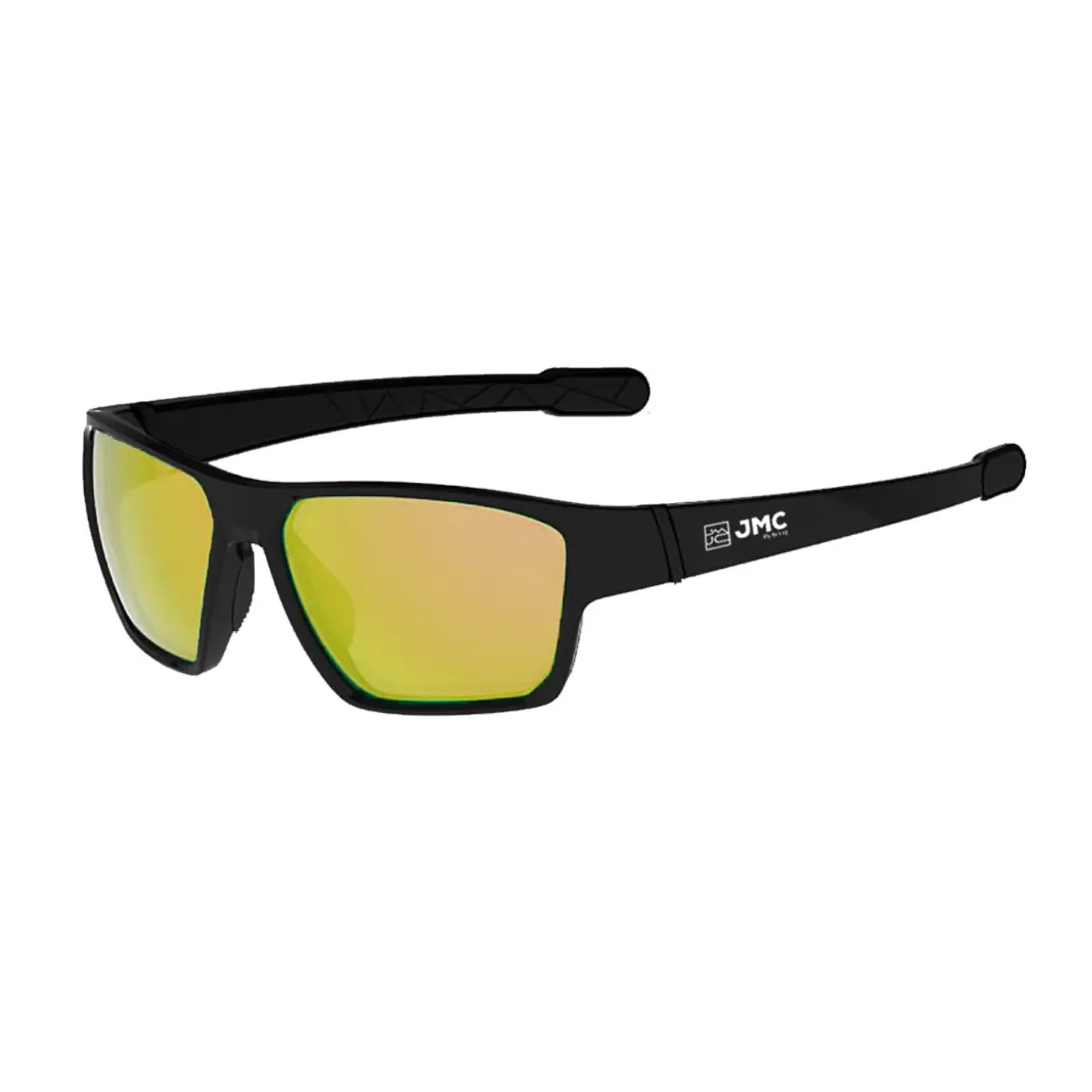 JMC TAC Style Amber polarized fishing sunglasses – three-quarter view
