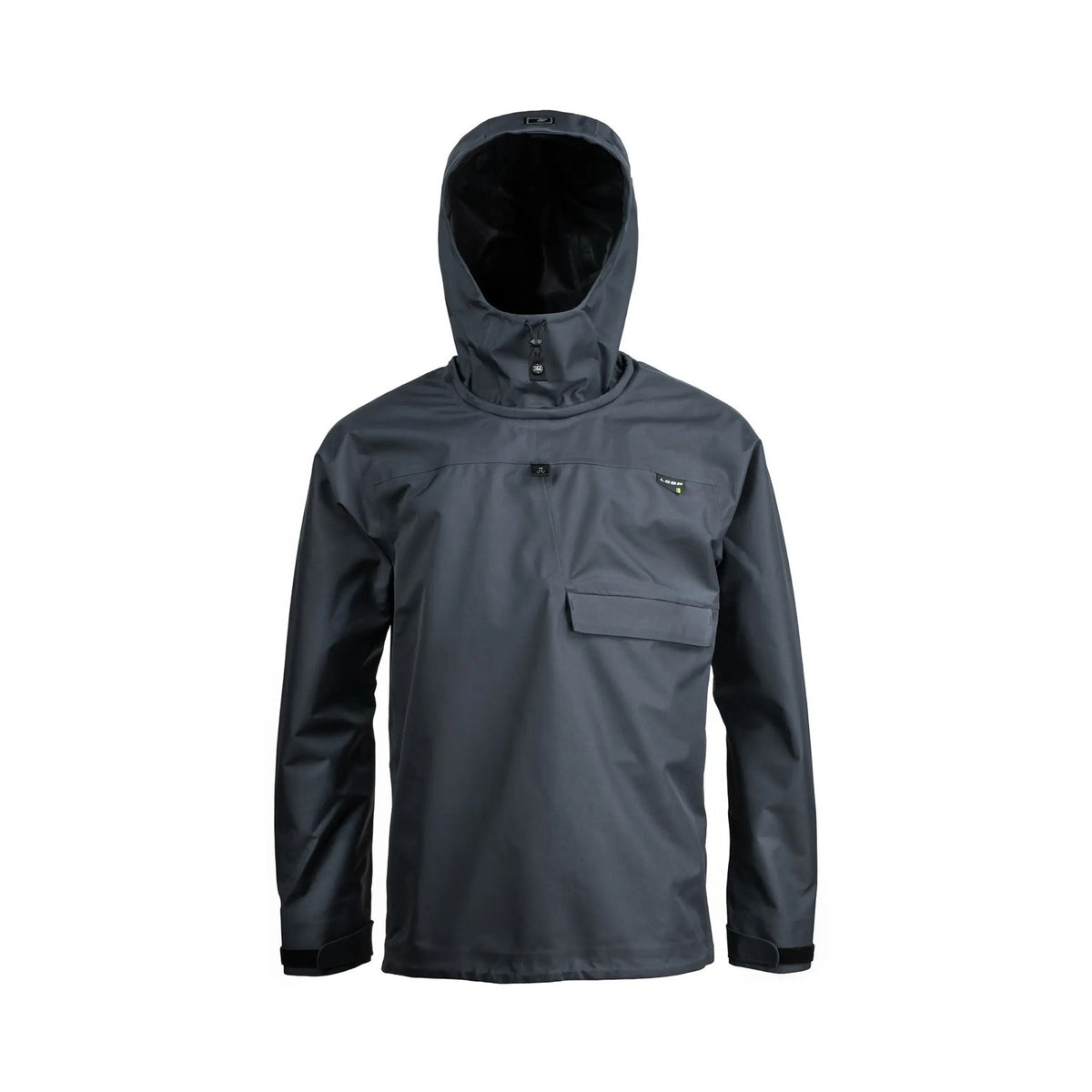 LOOP Anorak Dark Grey front view