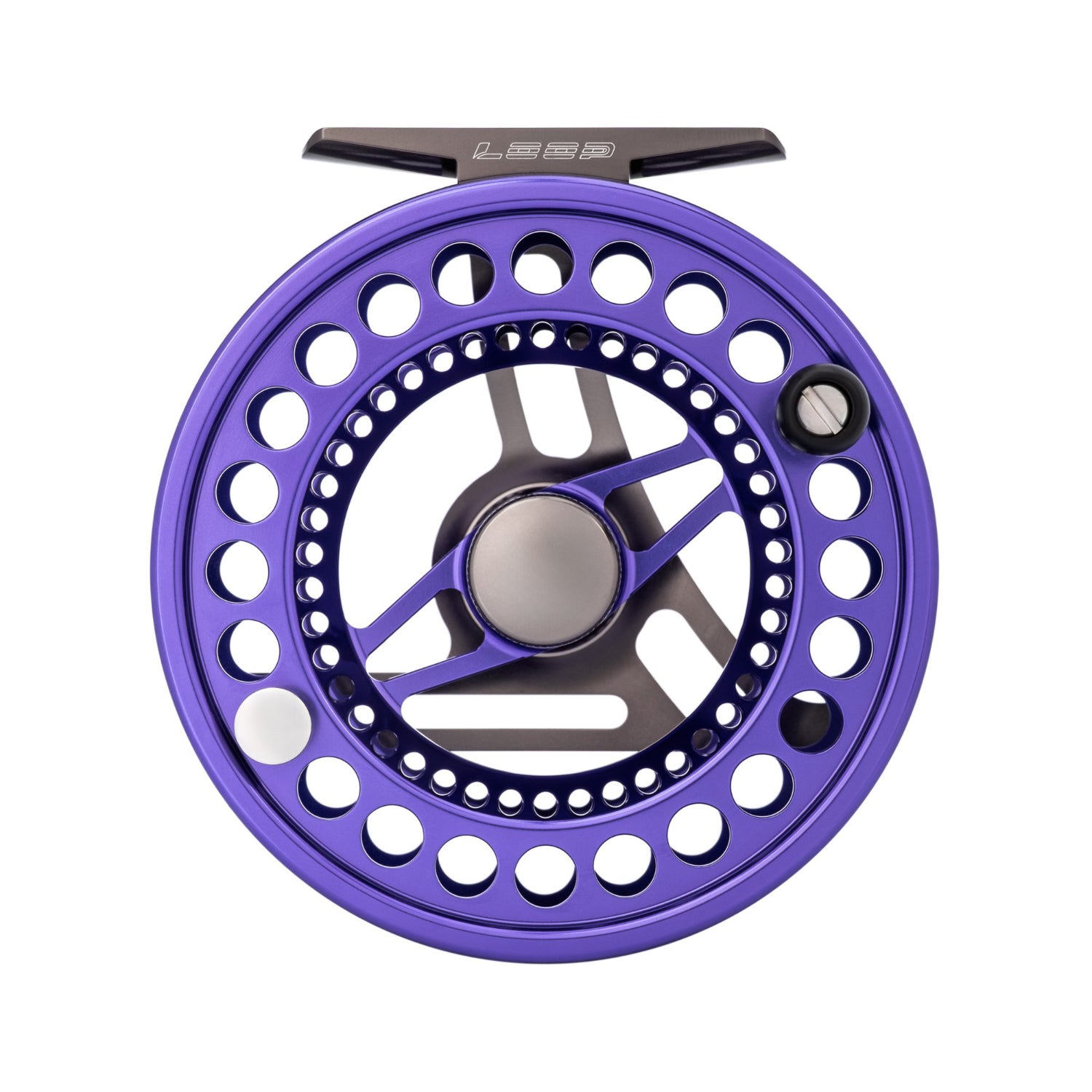 LOOP COTW Opti Reel Dryfly Twilight Violet front view