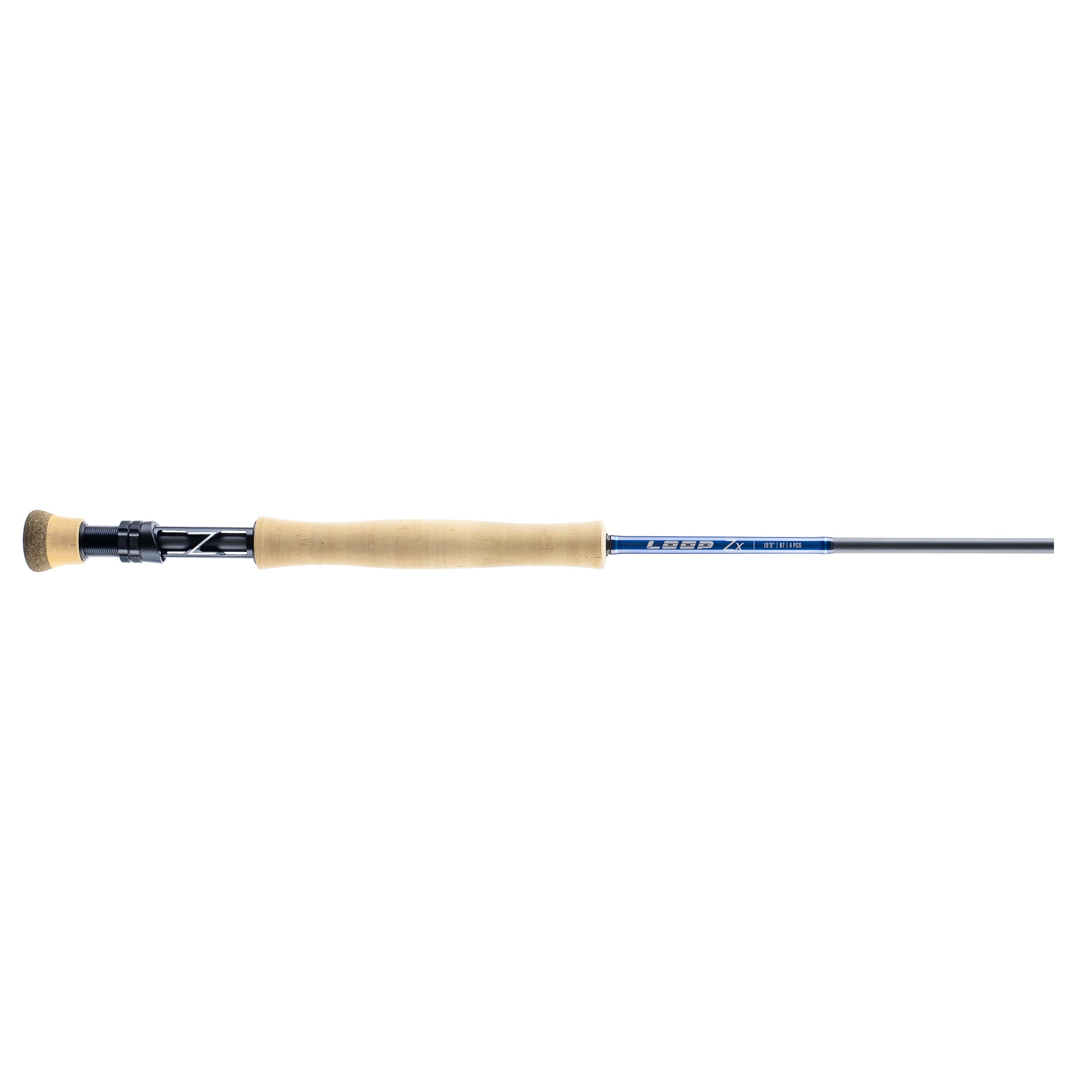 LOOP ZX Single-Hand Rod 10 ft #7 cork handle and rod markings