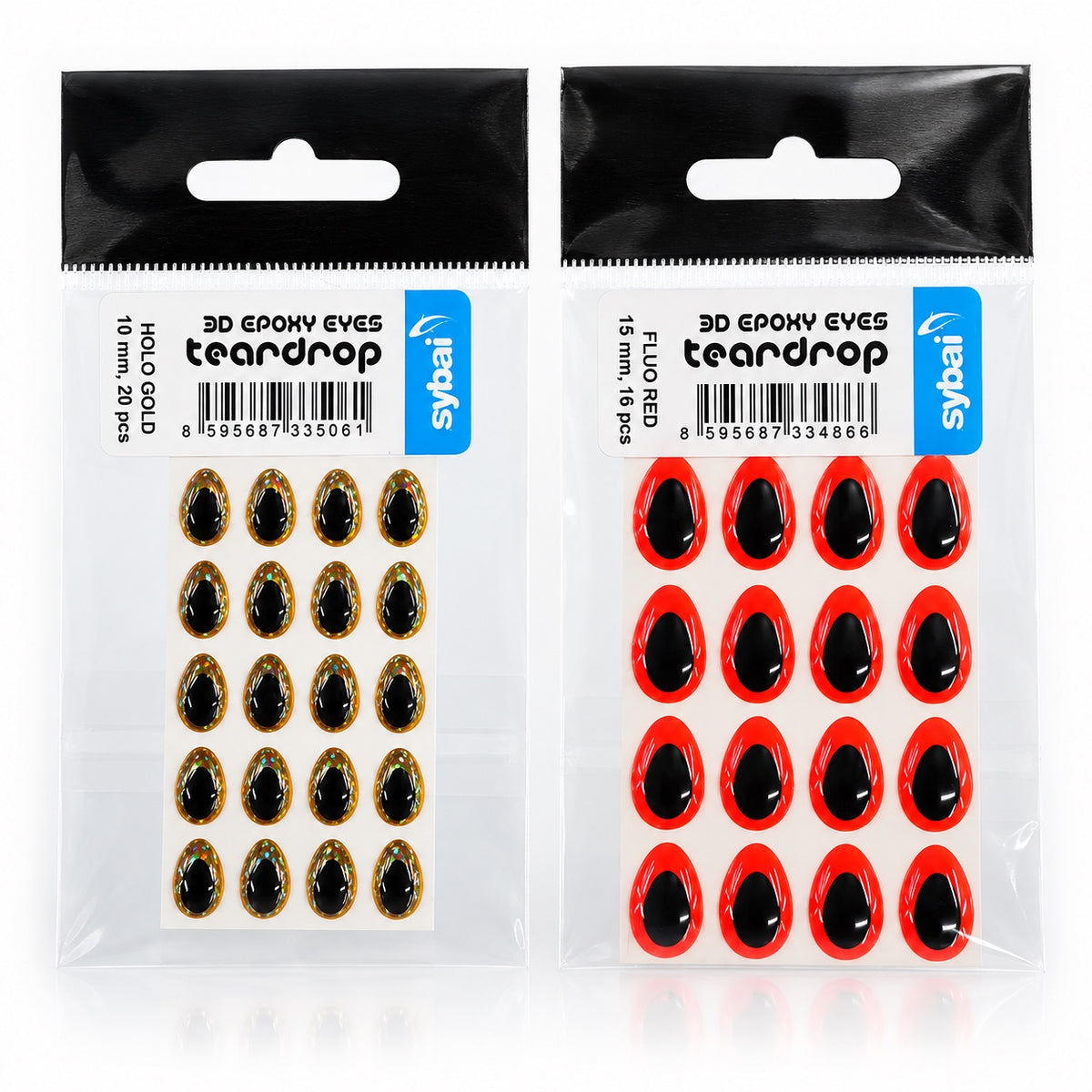 Sybai 3D Epoxy Teardrop Eyes – balenie