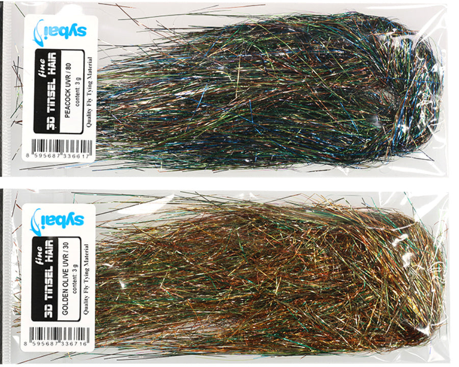 Sybai Fine 3D Tinsel Hair – fine synthetic fibers with extreme movement