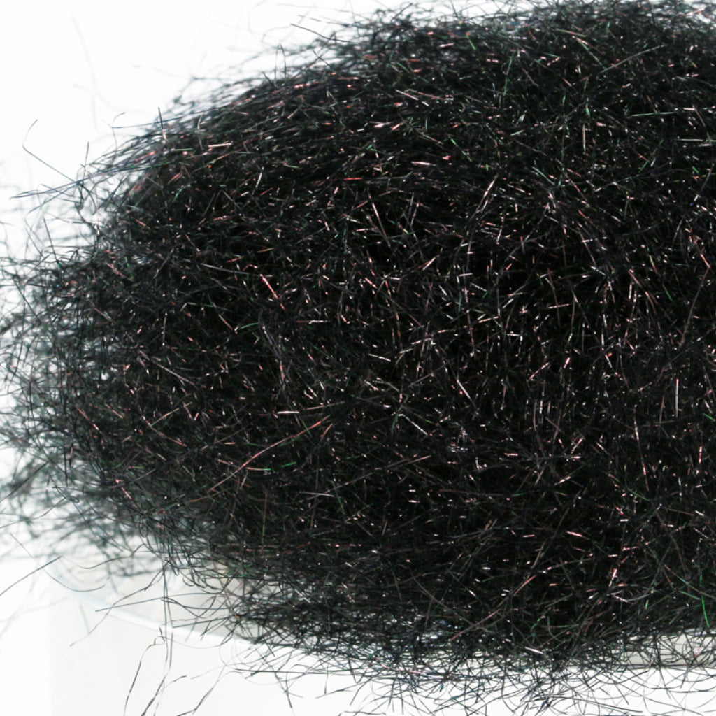 Sybai Fine Slight Flash Dubbing – Black Copper