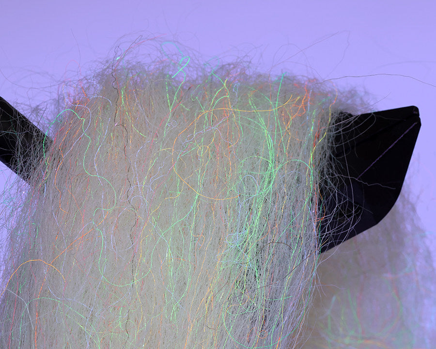 Natural Pike Supreme Hair White 02 UV reaction