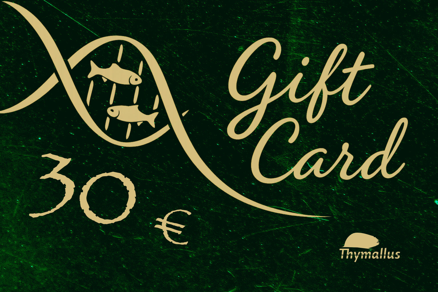 Darčeková poukážka Thymallus v hodnote 30 €