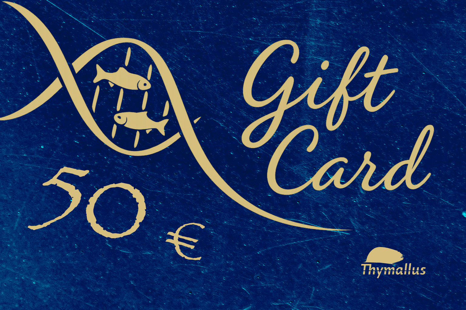 Darčeková poukážka Thymallus v hodnote 50 €