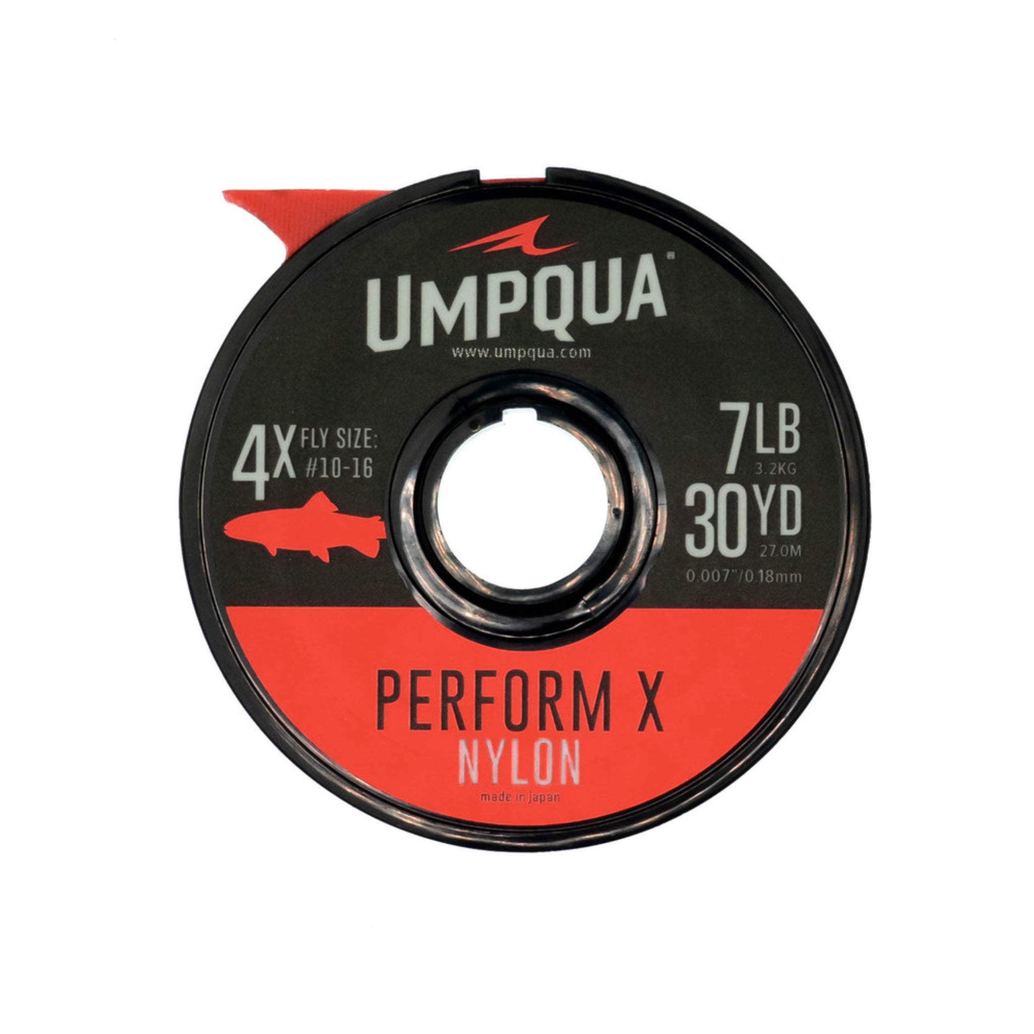 Umpqua Perform X Nylon Tippet – detail cievky 30 yd / 27 m
