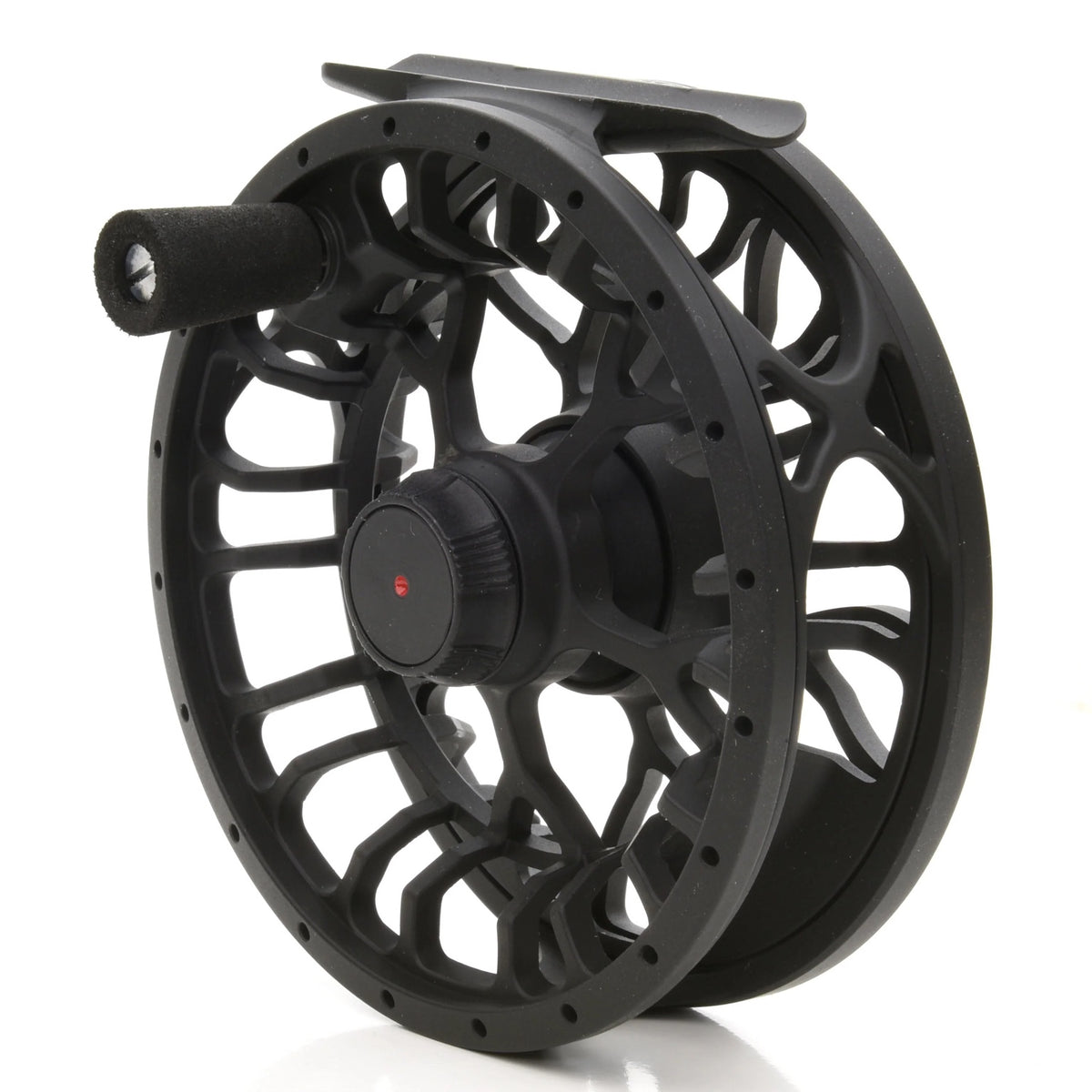 Vision Hero Nymph & Dry fly reel Black front angle