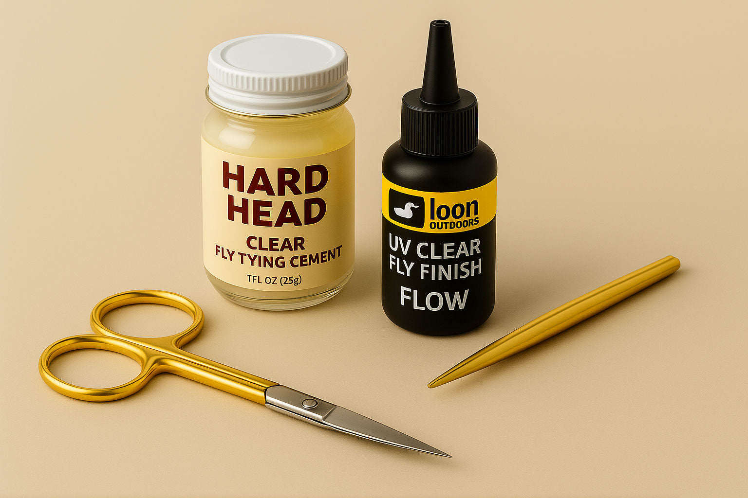 Náradie a pomôcky na viazanie mušiek