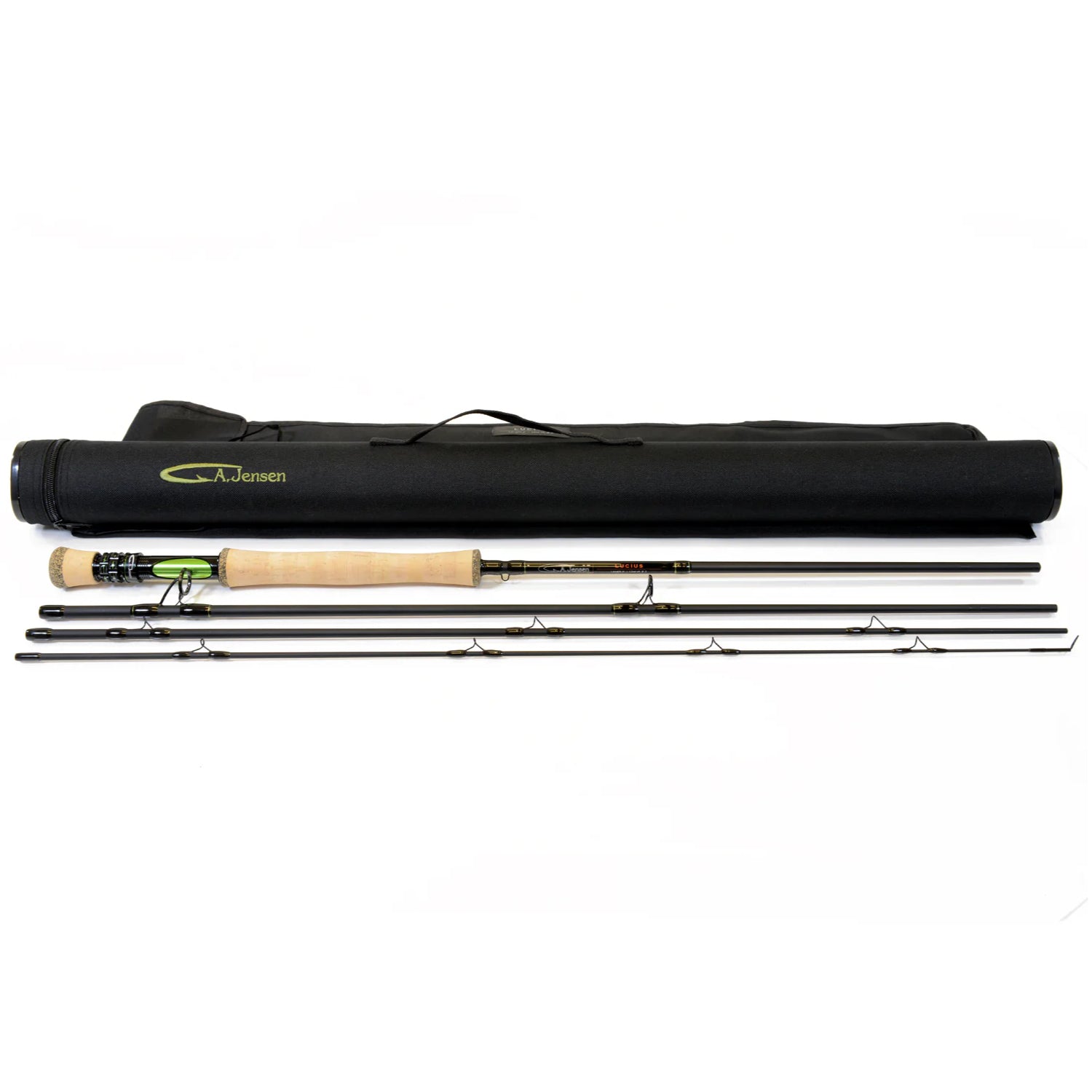 A.Jensen Lucius #10 four-piece fly rod with Cordura tube