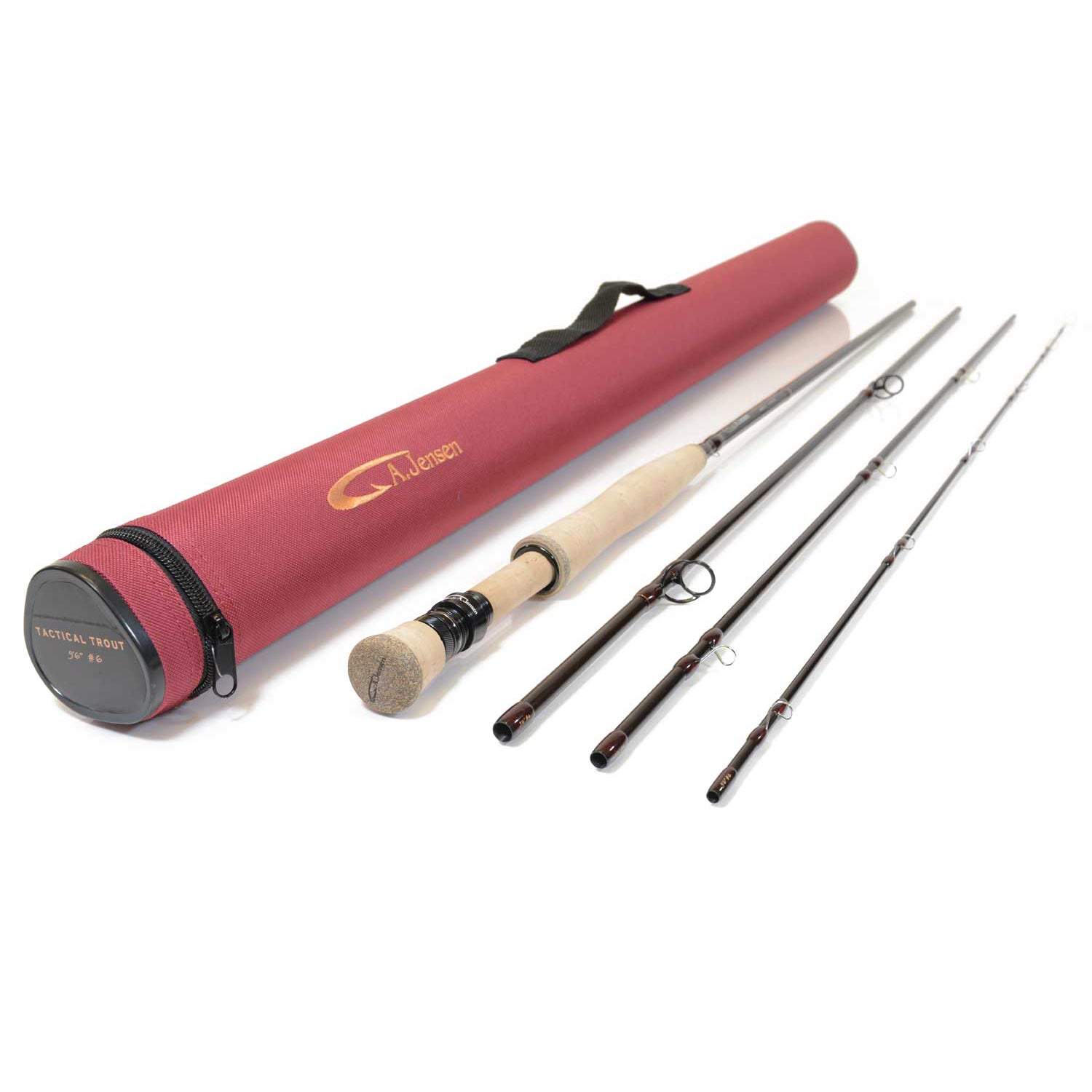 A.Jensen Tactical Trout 10’ #5 fly rod – 4-piece fly rod