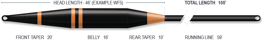 Taper profile – Airflo SS2 – Di7 (Fast sink)