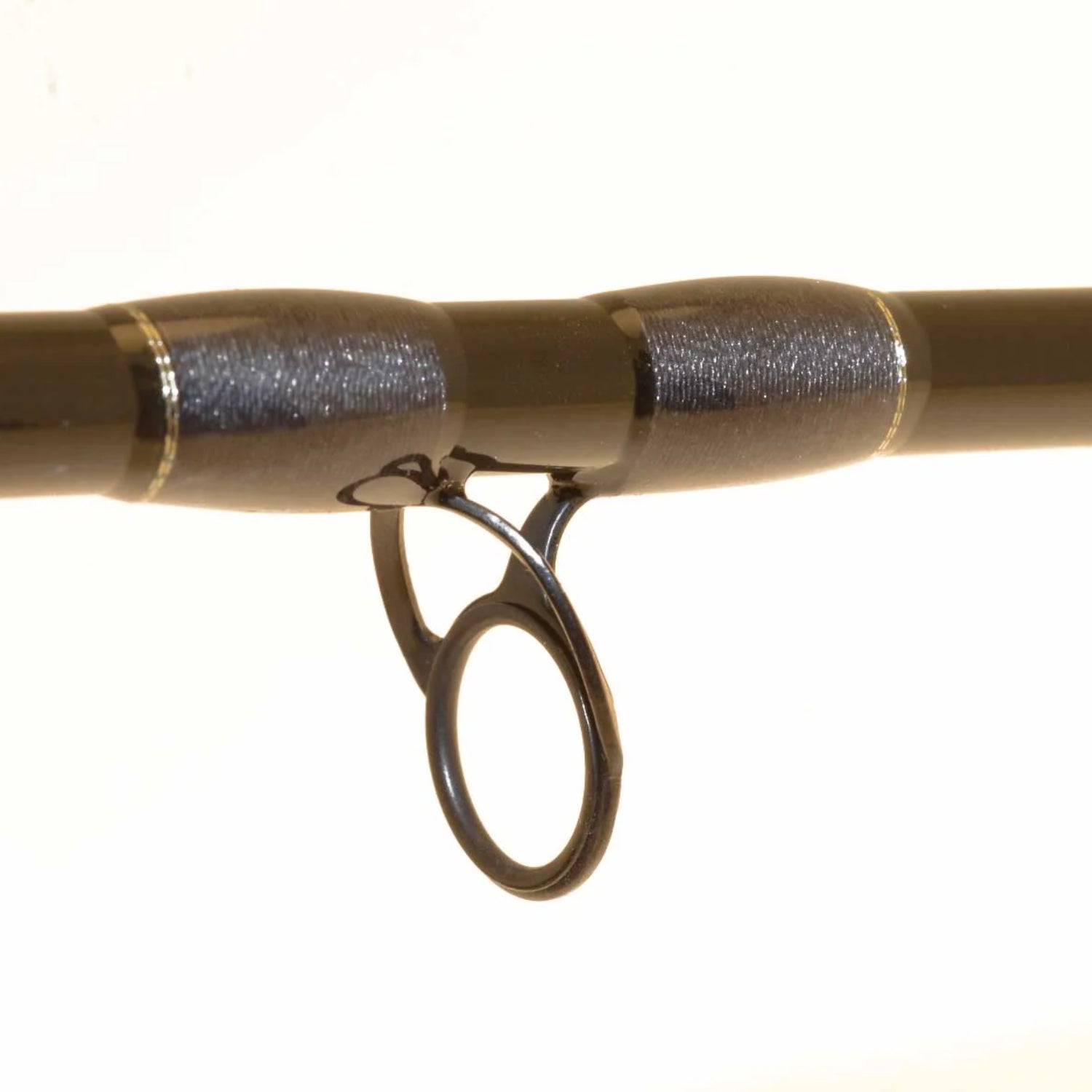 A.Jensen Drifter II fly rod guide detail with Pacbay titanium shooting guide