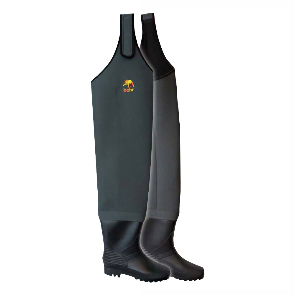 Behr ECOplus 4 mm neoprénové čižmy do vody – sivá olivová