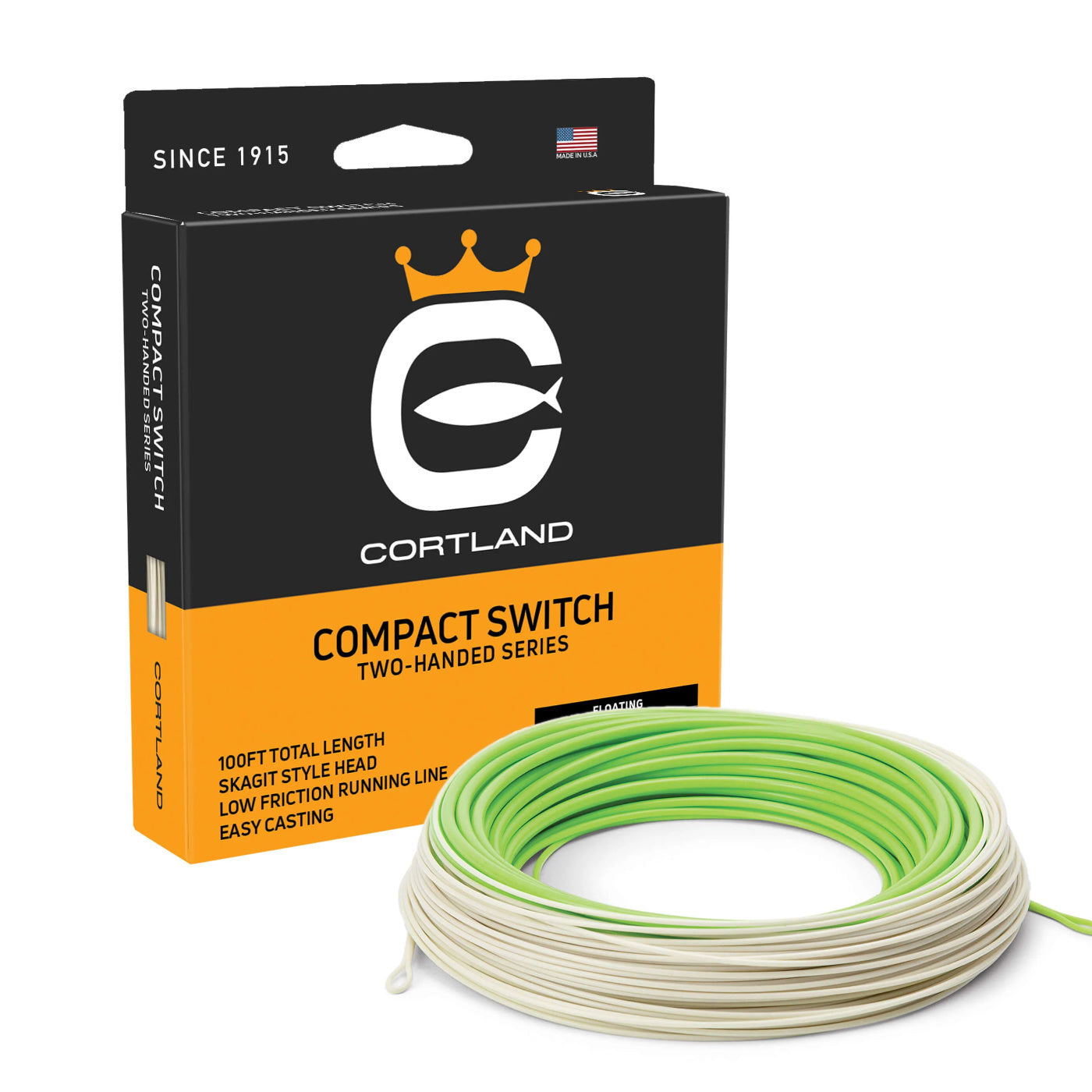 Cortland Compact Switch – plávajúca switch / spey muškárska šnúra