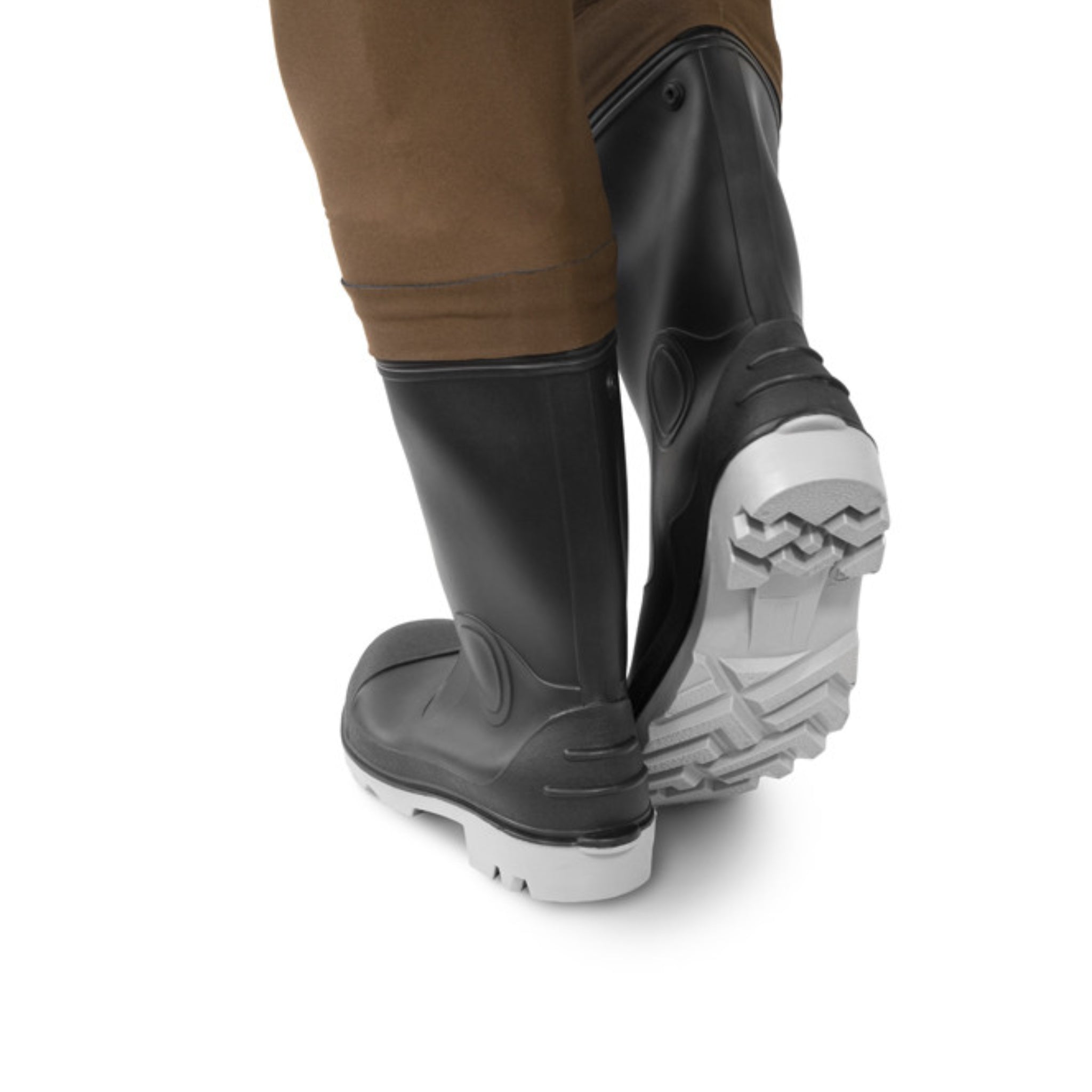 Delphin ORAVA – rubber boot with rugged non-slip sole, rear detail