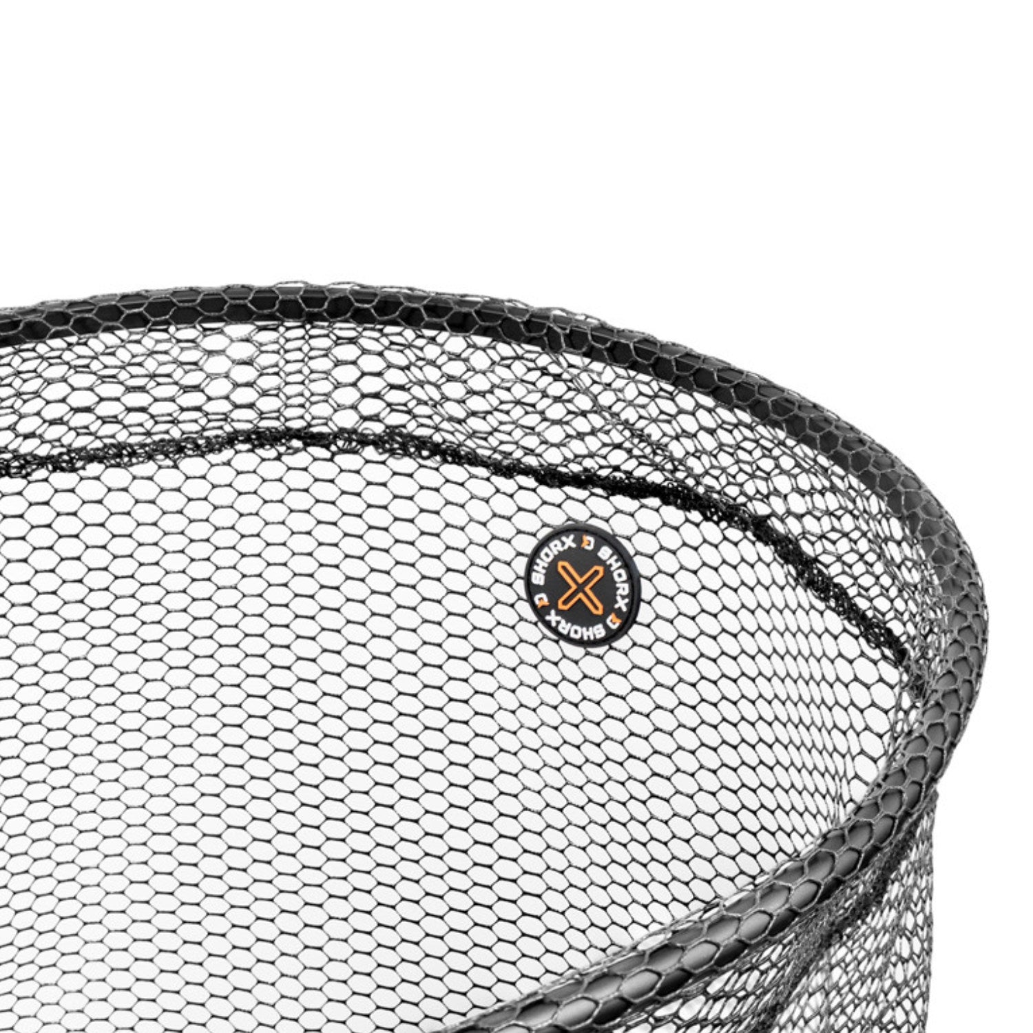 Delphin SHORX rubberized mesh and rim detail