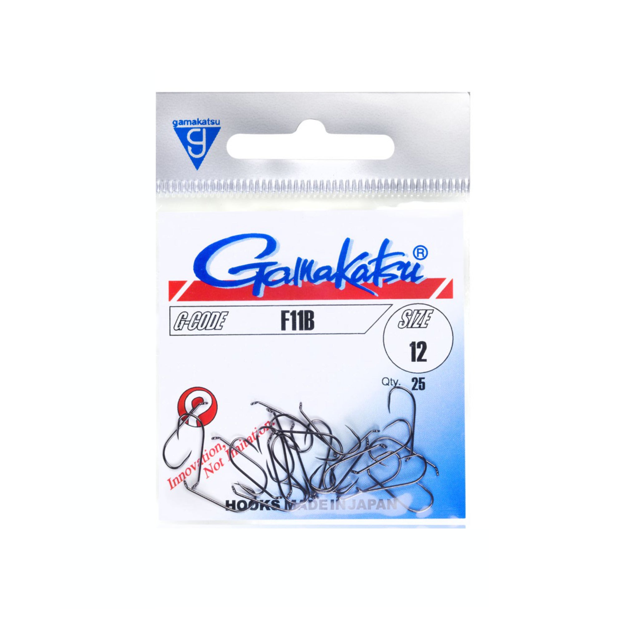 Pack of 25 Gamakatsu F11B fly hooks