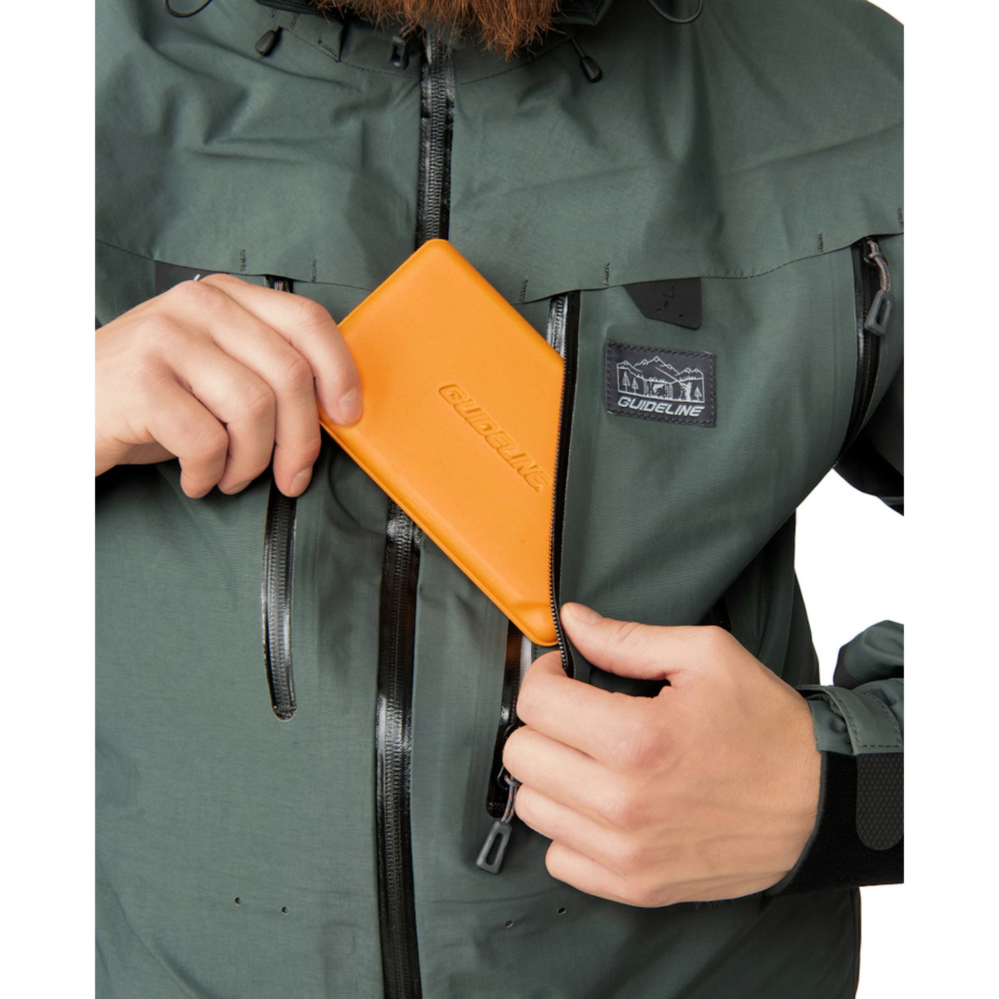 Guideline Alta NGx Sonic Jacket – vodeodolné hrudné vrecko so zipsom YKK Aquaguard