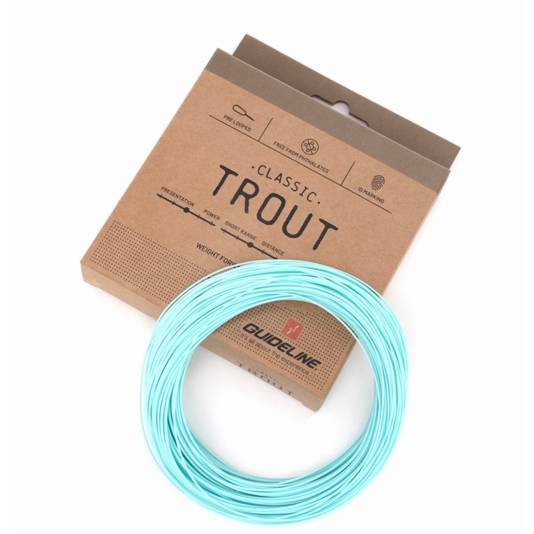 Guideline Classic Trout WF Intermediate fly line – box with line