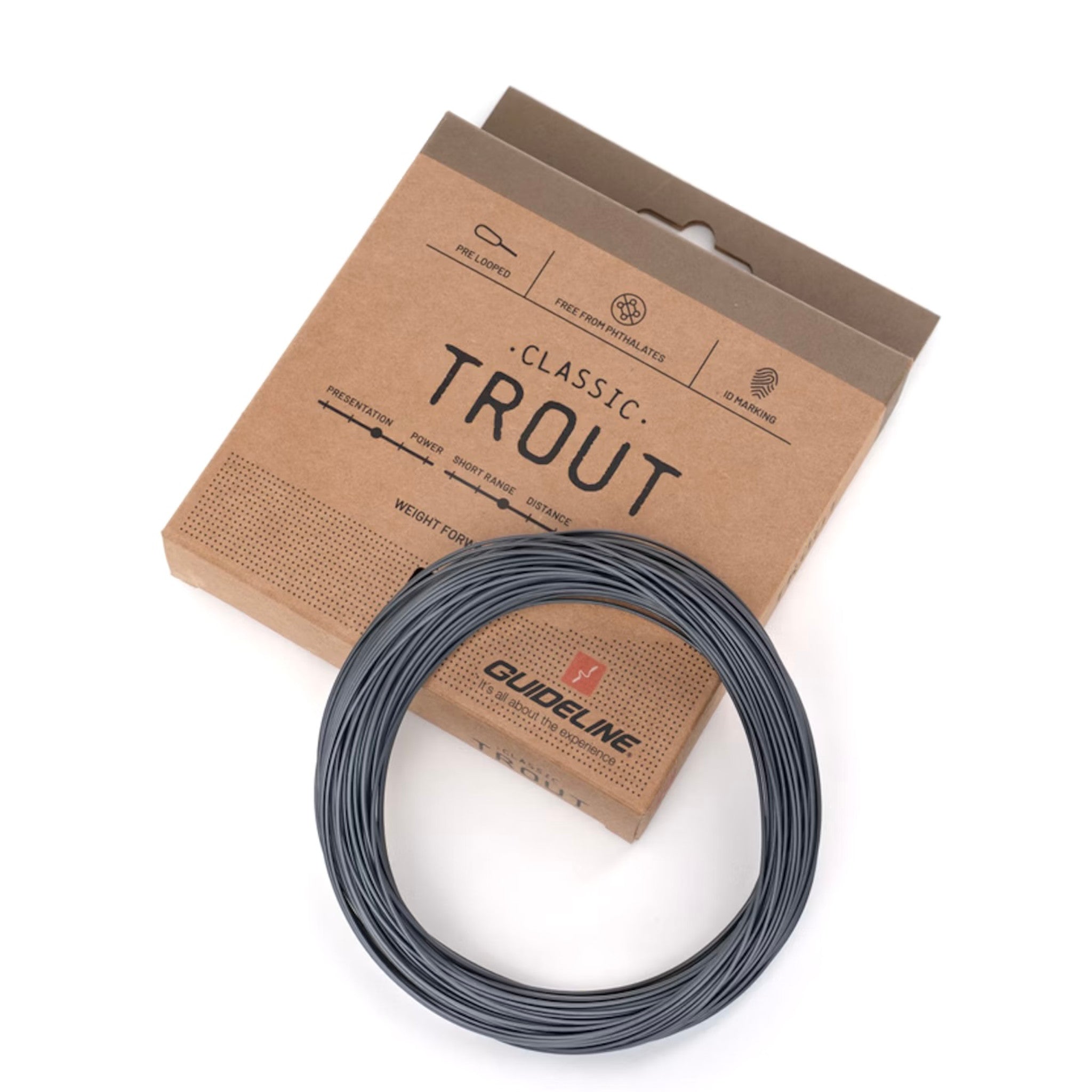Guideline Classic Trout WF Sink 5 fly line – box with line