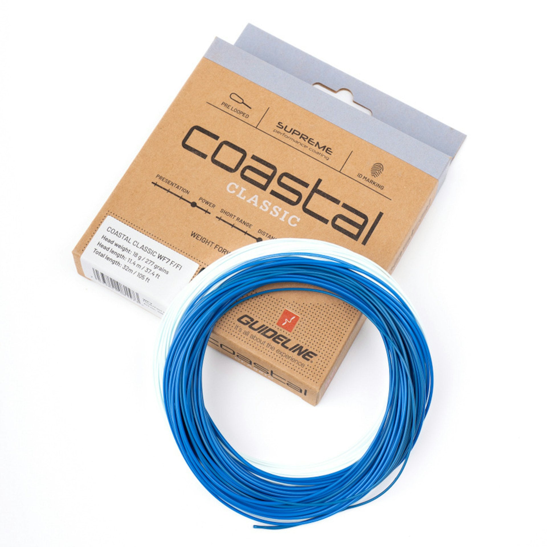 Guideline Coastal Classic WF Fast Intermediate muškárska šnúra v balení