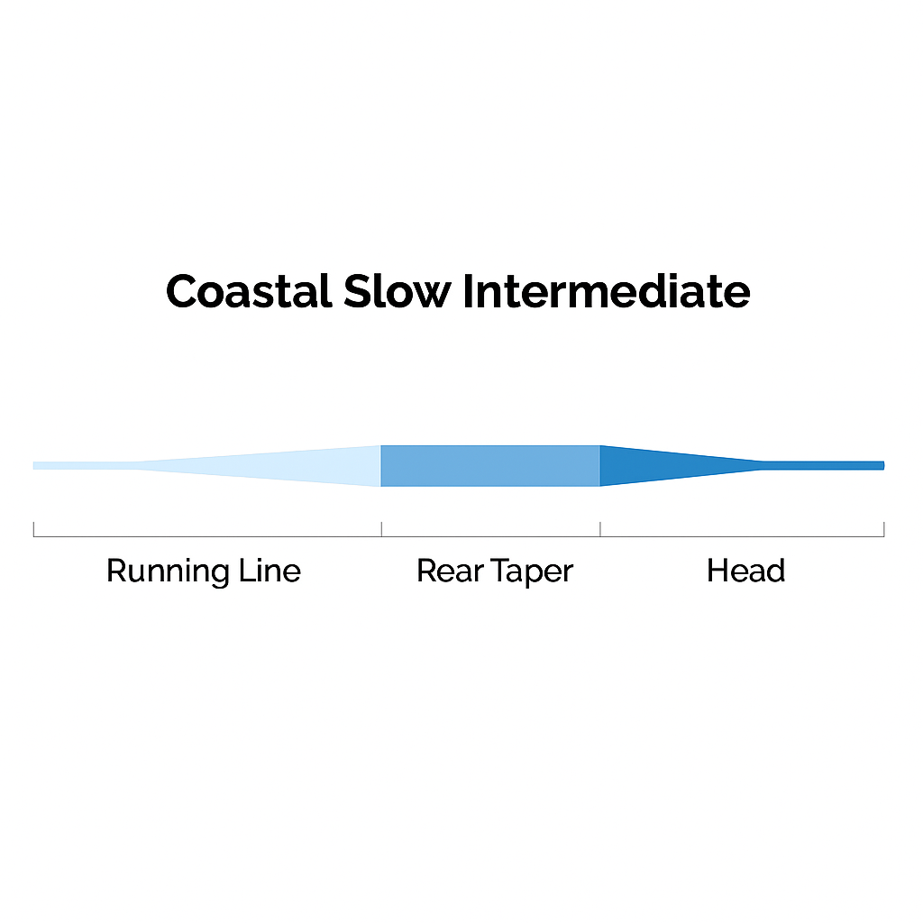 Guideline Coastal Slow Intermediate – muškárska šnúra