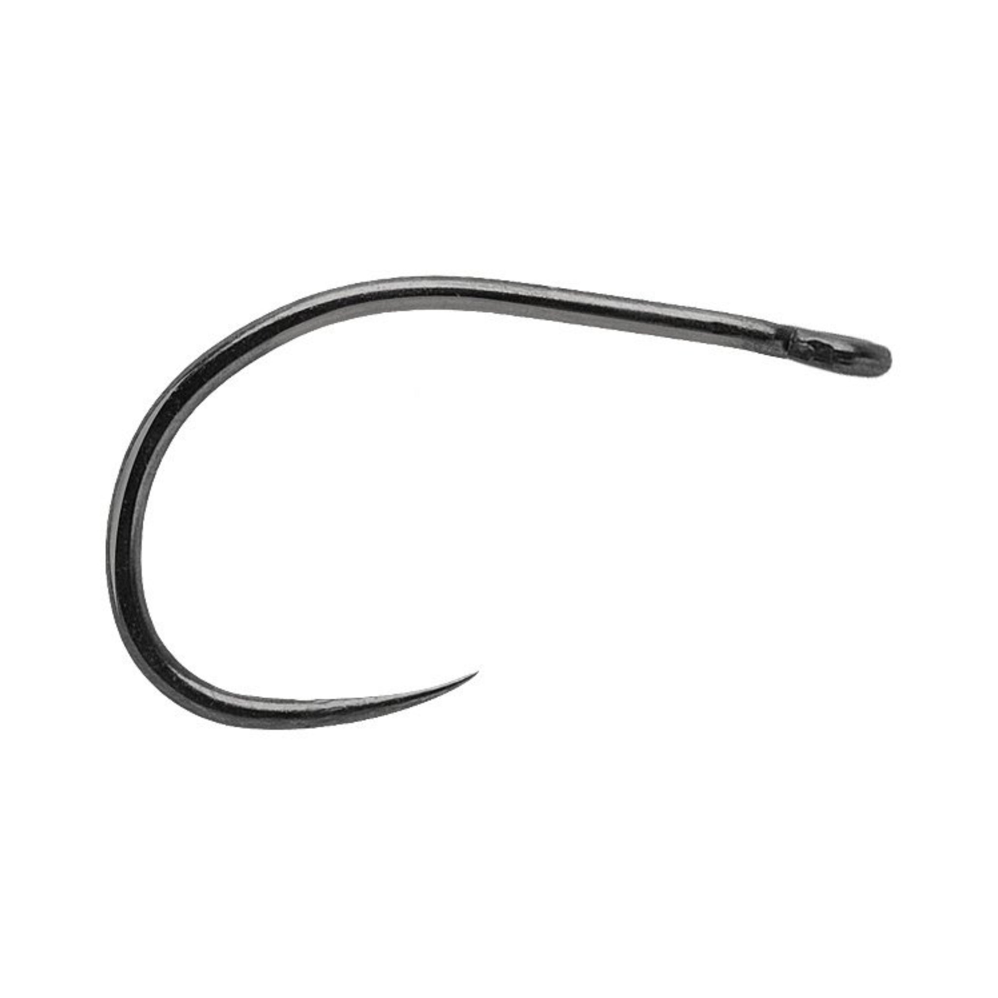 Hends BL599 – universal barbless fly fishing hook in black nickel finish