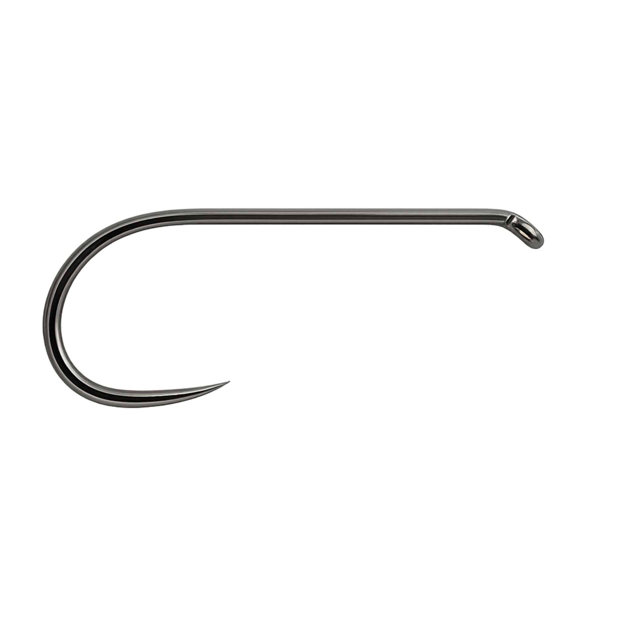 Hends BL724 barbless streamer hook in black nickel finish