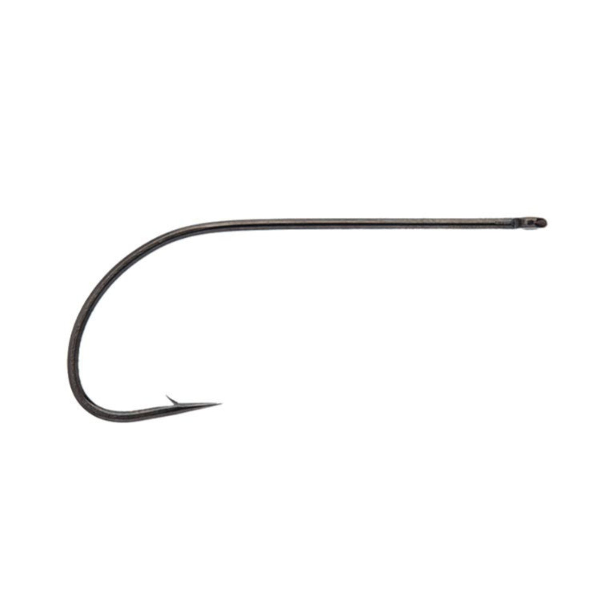 Hends 750 BN black nickel streamer hook with straight eye