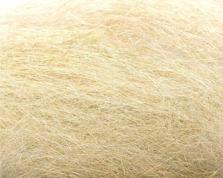 Hends Angel Hair Gold White (AH201) synthetic fly tying fibers