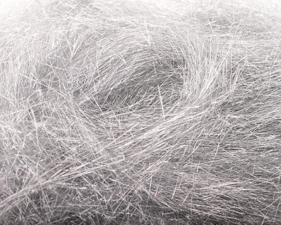 Hends Angel Hair Metallic Silver AH03 synthetic fly tying material
