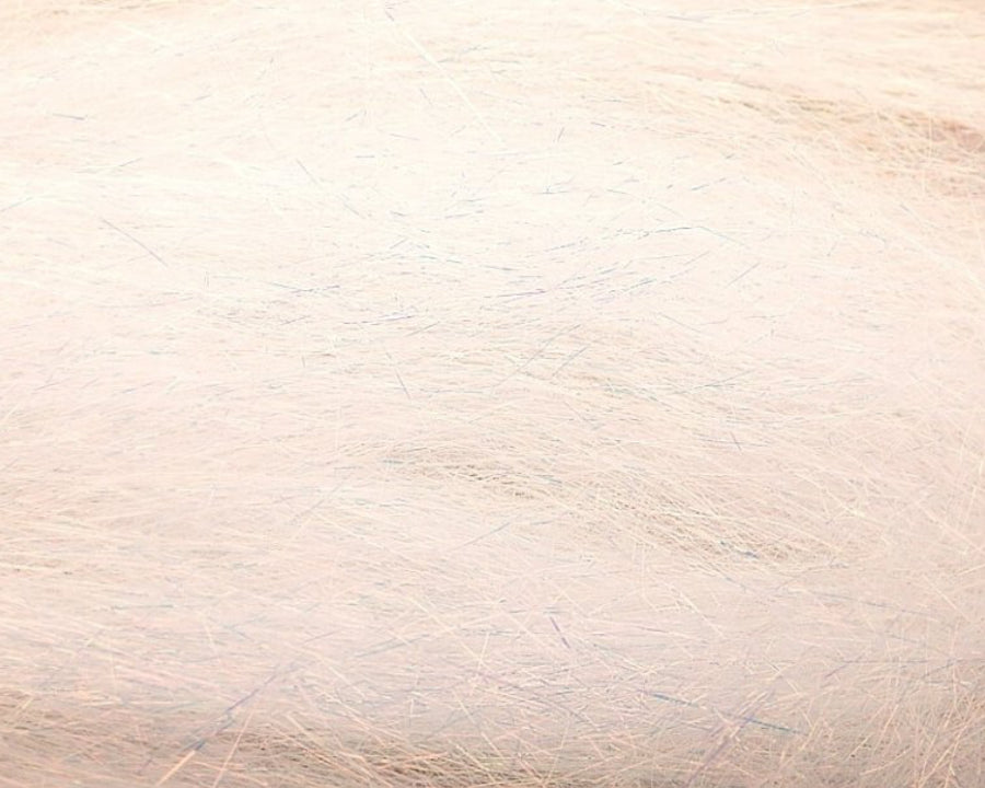 Hends Angel Hair White Pearl (AH01) iridescent fly tying material