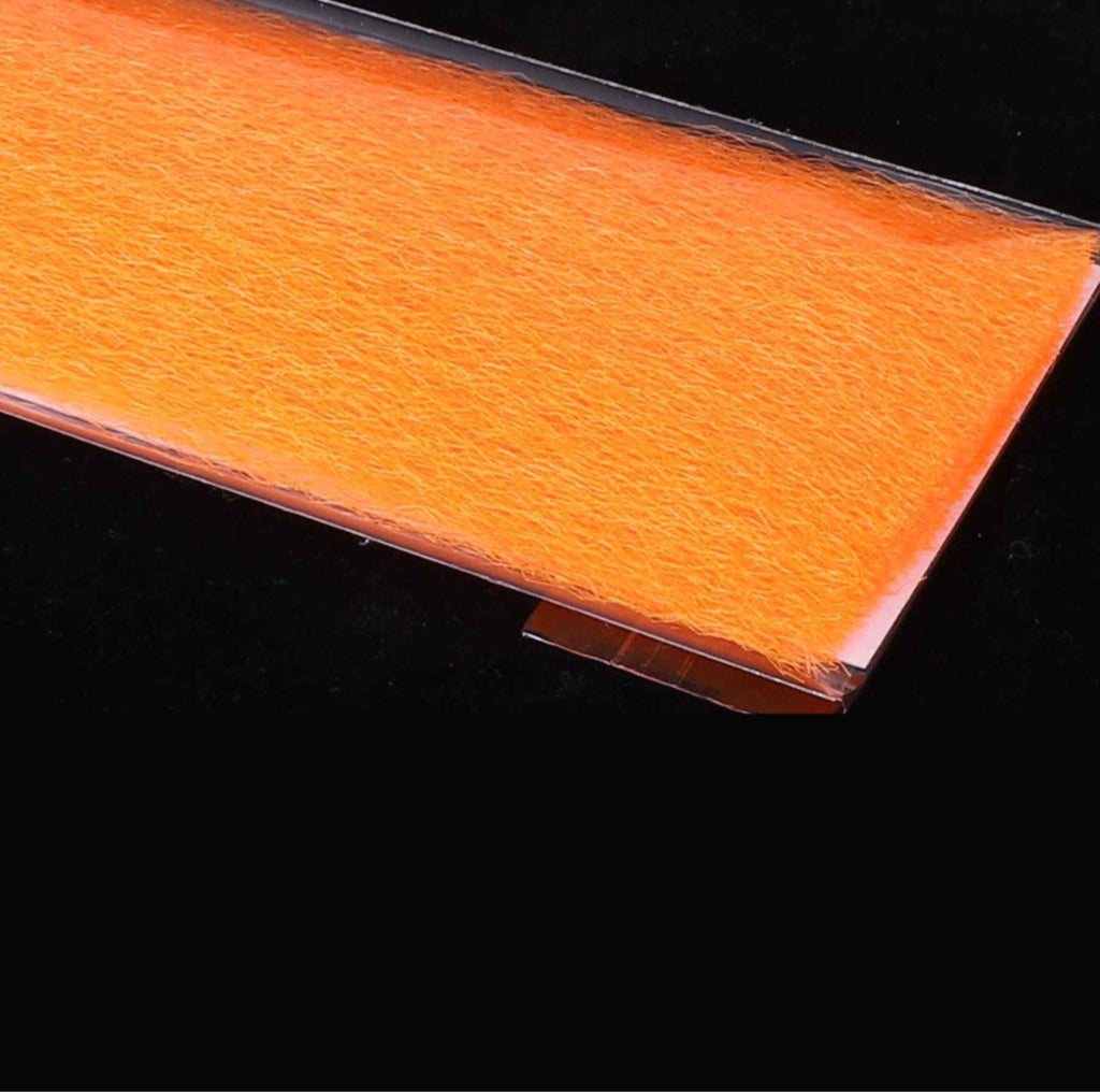 Hends Crimped Minnow Hair – fluo oranžové vlákno na streamery