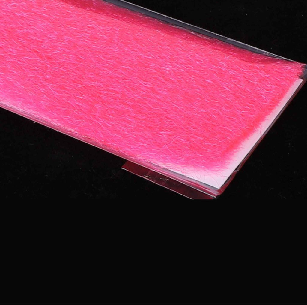 Hends Crimped Minnow Hair – fluo ružové vlákno na streamery