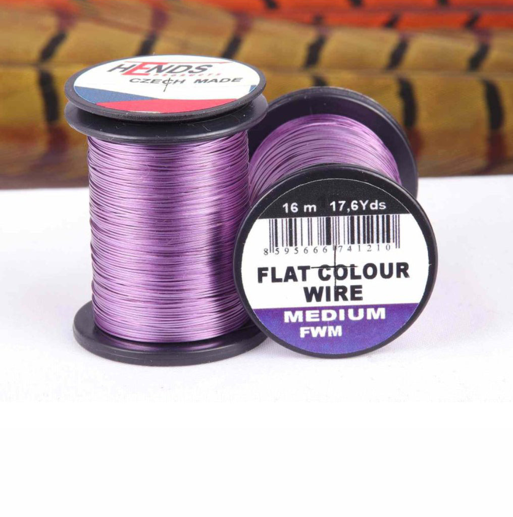 Hends Flat Colour Wire Medium – Light Violet