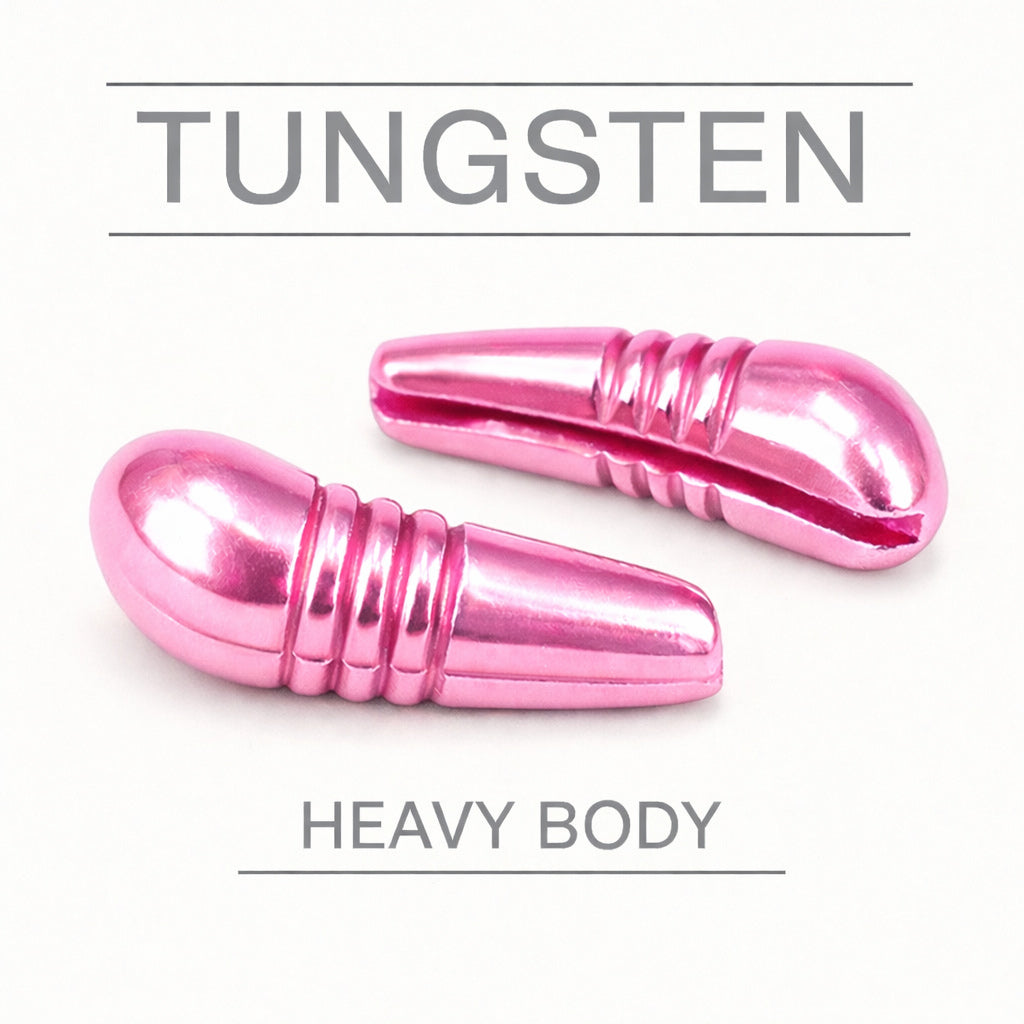Hends Tungsten Heavy Body Pink Anodizing for fly tying nymphs