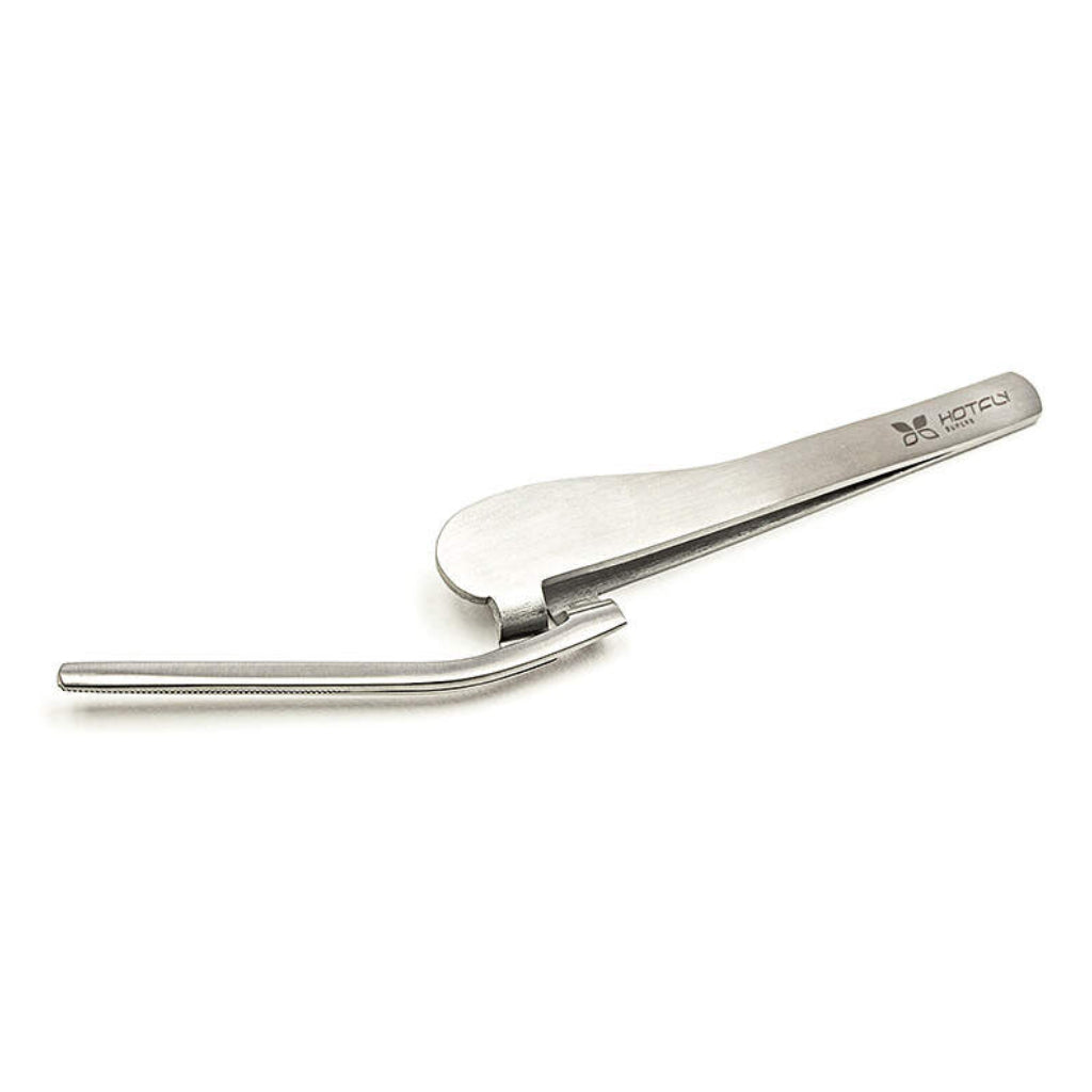 Hotfly ELEPHANT material clamp – fly tying tweezers made of stainless steel