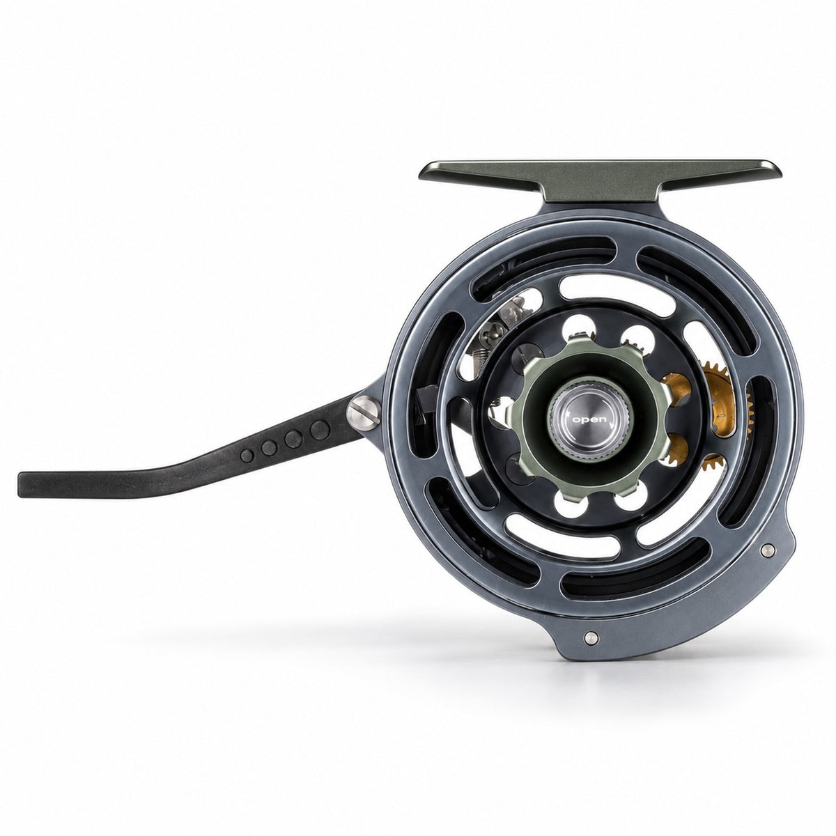 JMC Yoto XPR 30 fly reel spool and drag view
