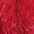 Metallic Red – Kindale Crimp Ice Dubbing in Metallic Red, bright flashy dubbing detail